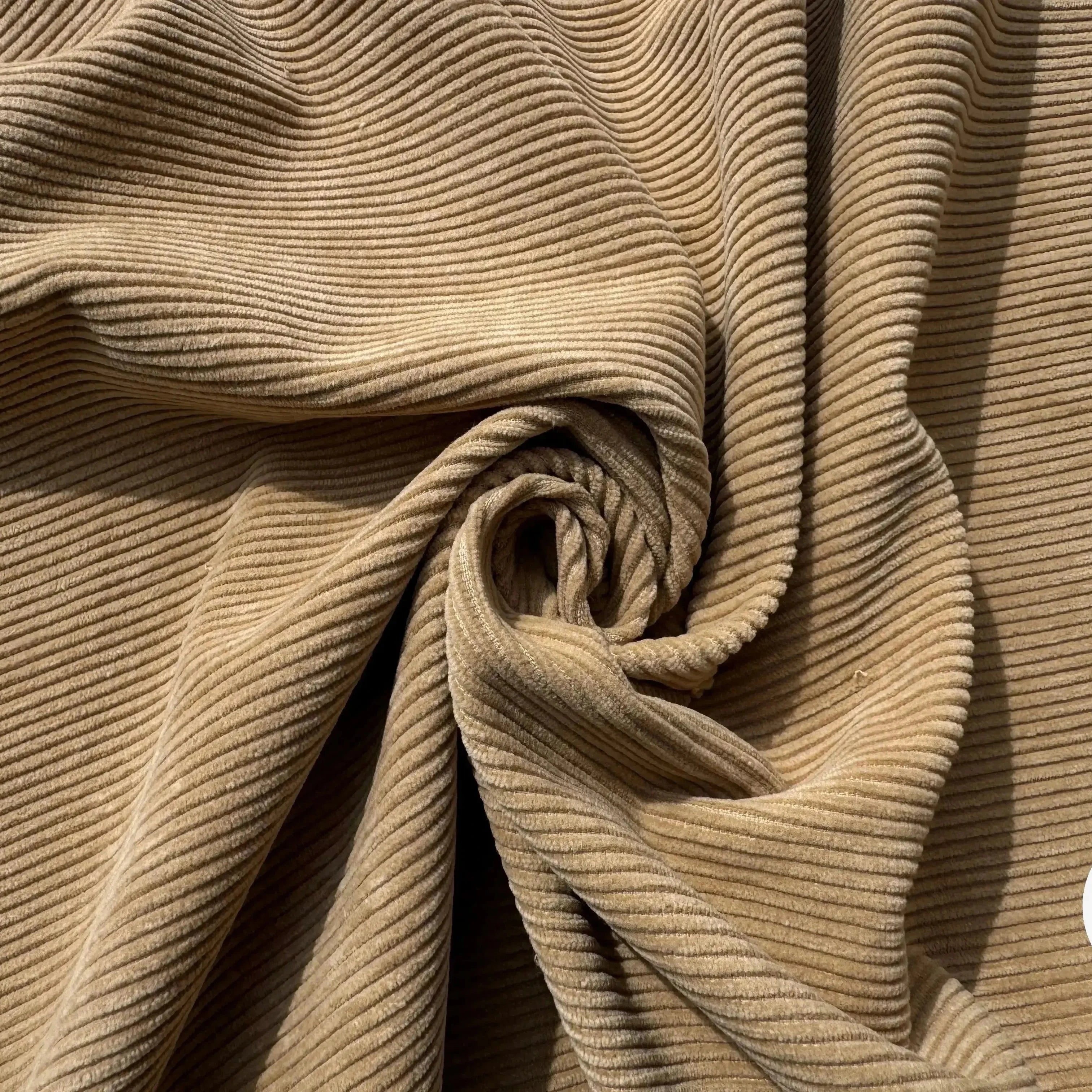 VELOURS COTTON CORDUROY, Pearl Beige - My Little Coupon