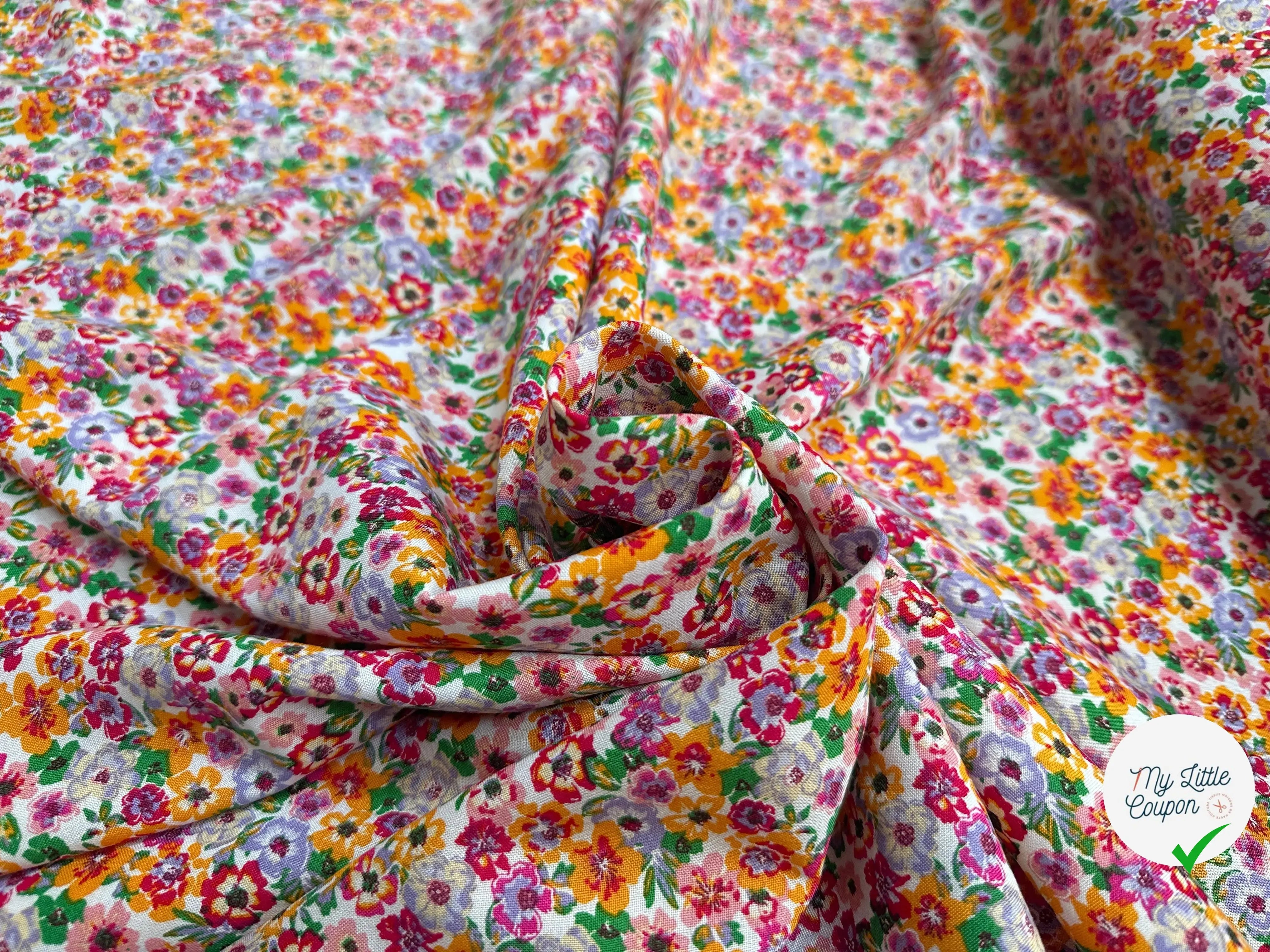 VISCOSE IDYLLE PRUNE OEKO-TEX - My Little Coupon