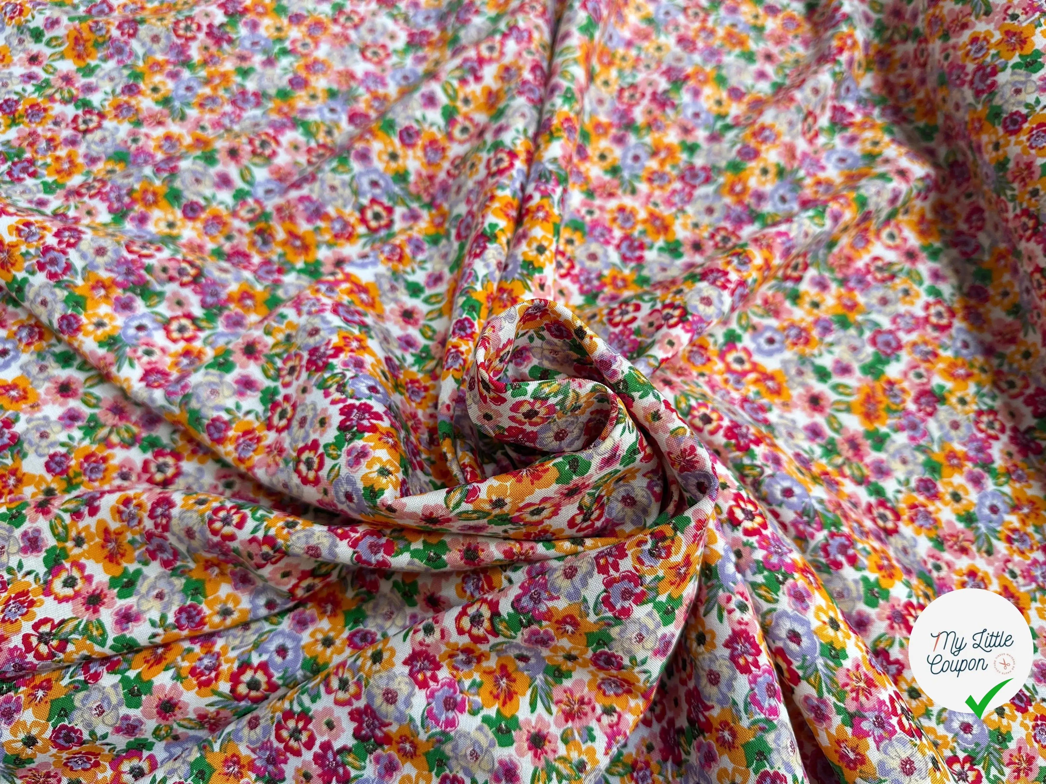VISCOSE IDYLLE PRUNE OEKO-TEX - My Little Coupon