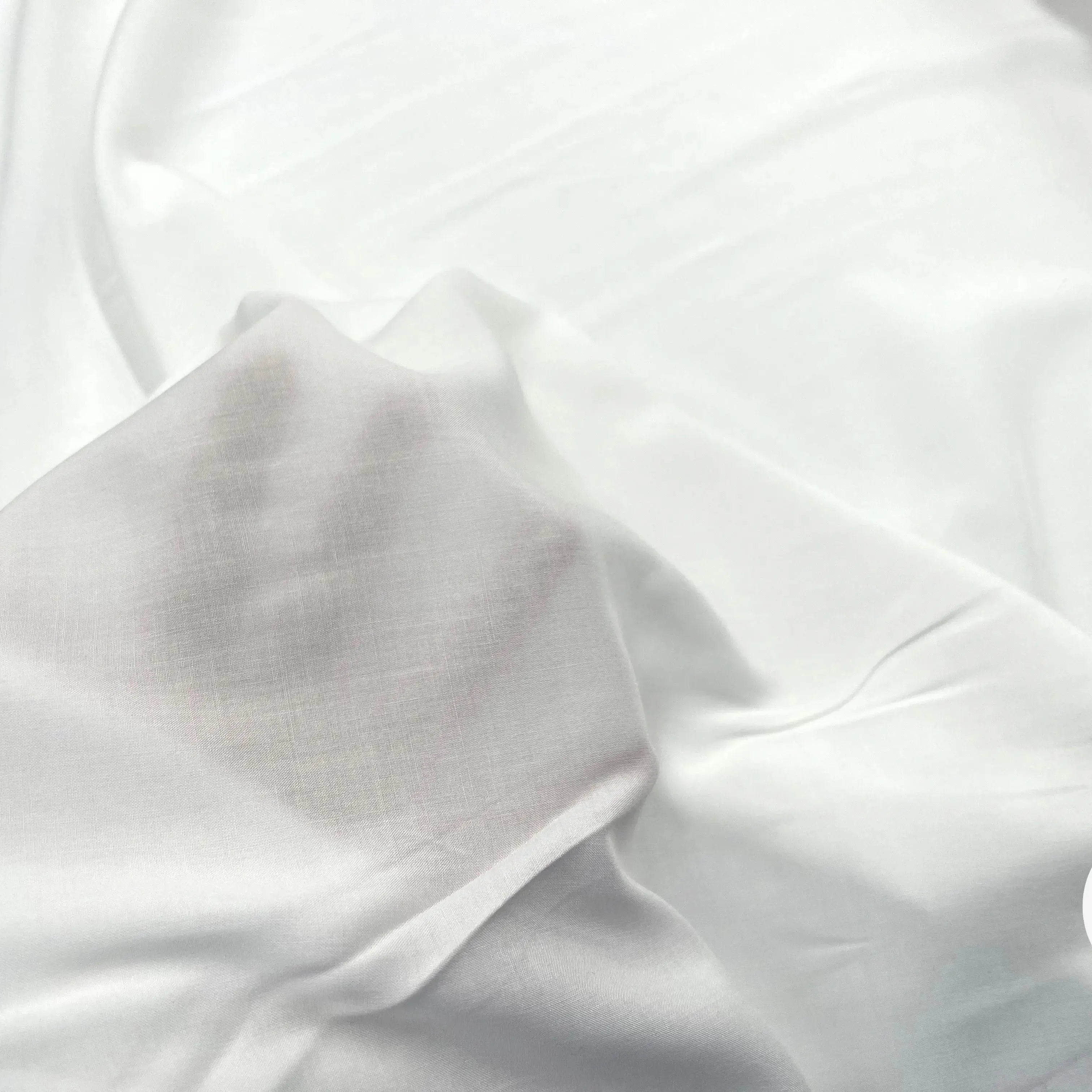 VOILE VISCOSE BLANC CASSÉ - My Little Coupon - tissu - coudre