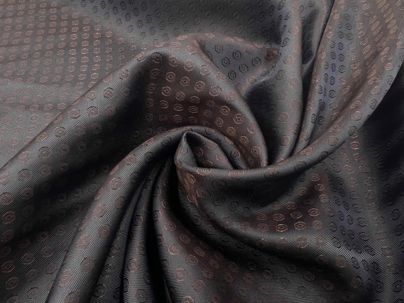 DOUBLURE JACQUARD CRAVATE COLORIS CHAUDRON - My Little Coupon - tissu - coudre
