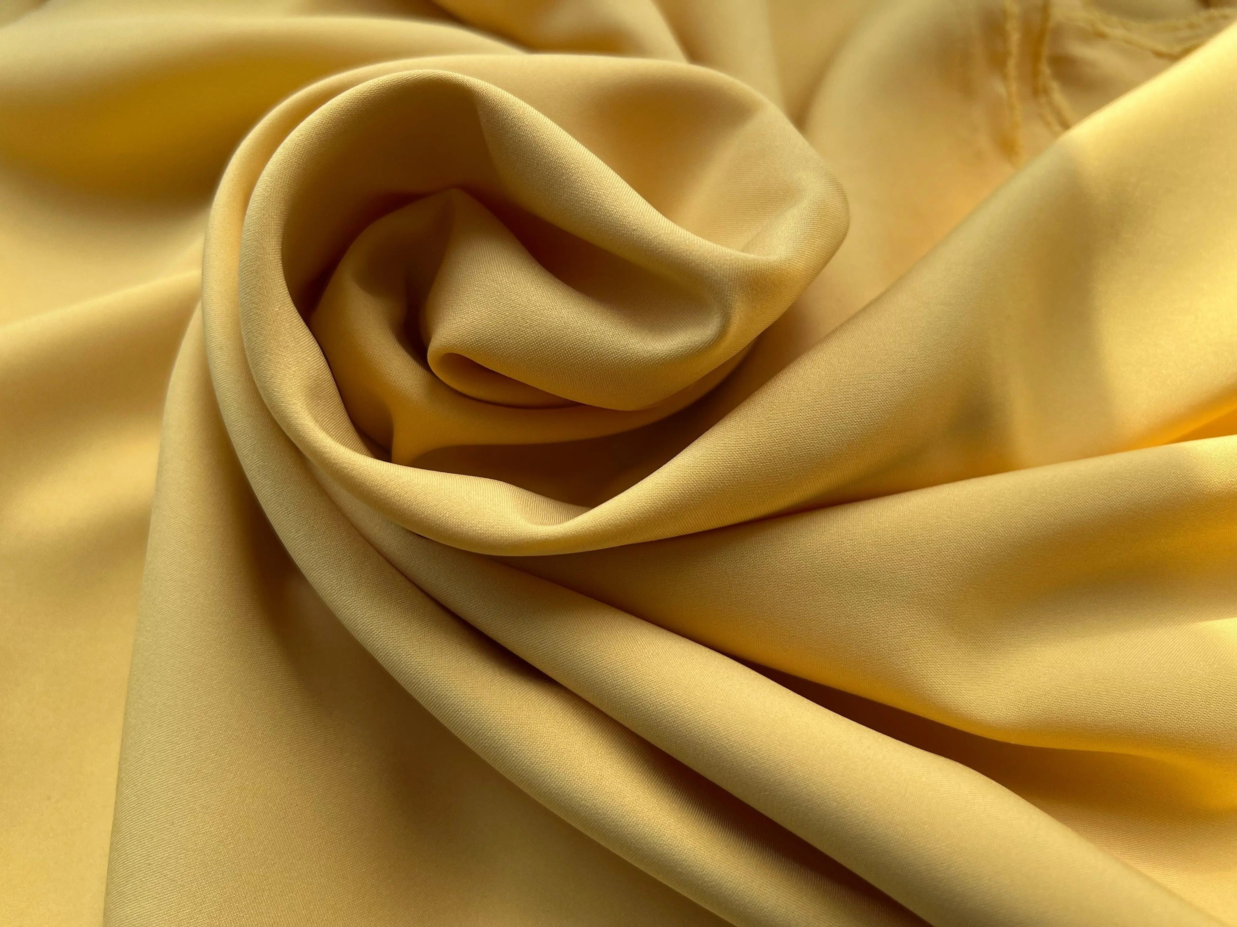 DOUBLURE PONGĂ JAUNE PAILLE - My Little Coupon - tissu - coudre