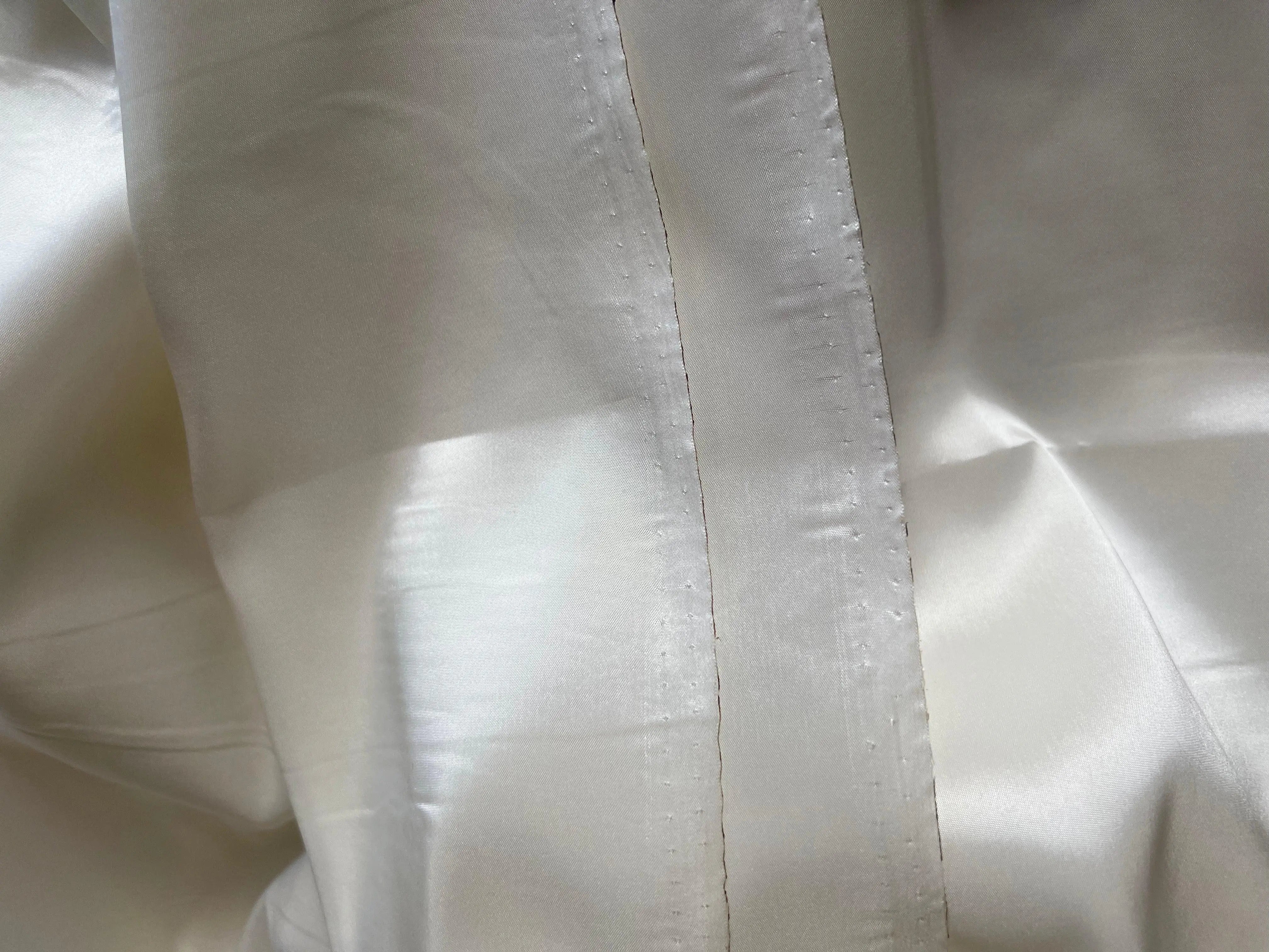 DOUBLURE PONGÉ POLYESTER BLANC CASSÉ - My Little Coupon - tissu - coudre