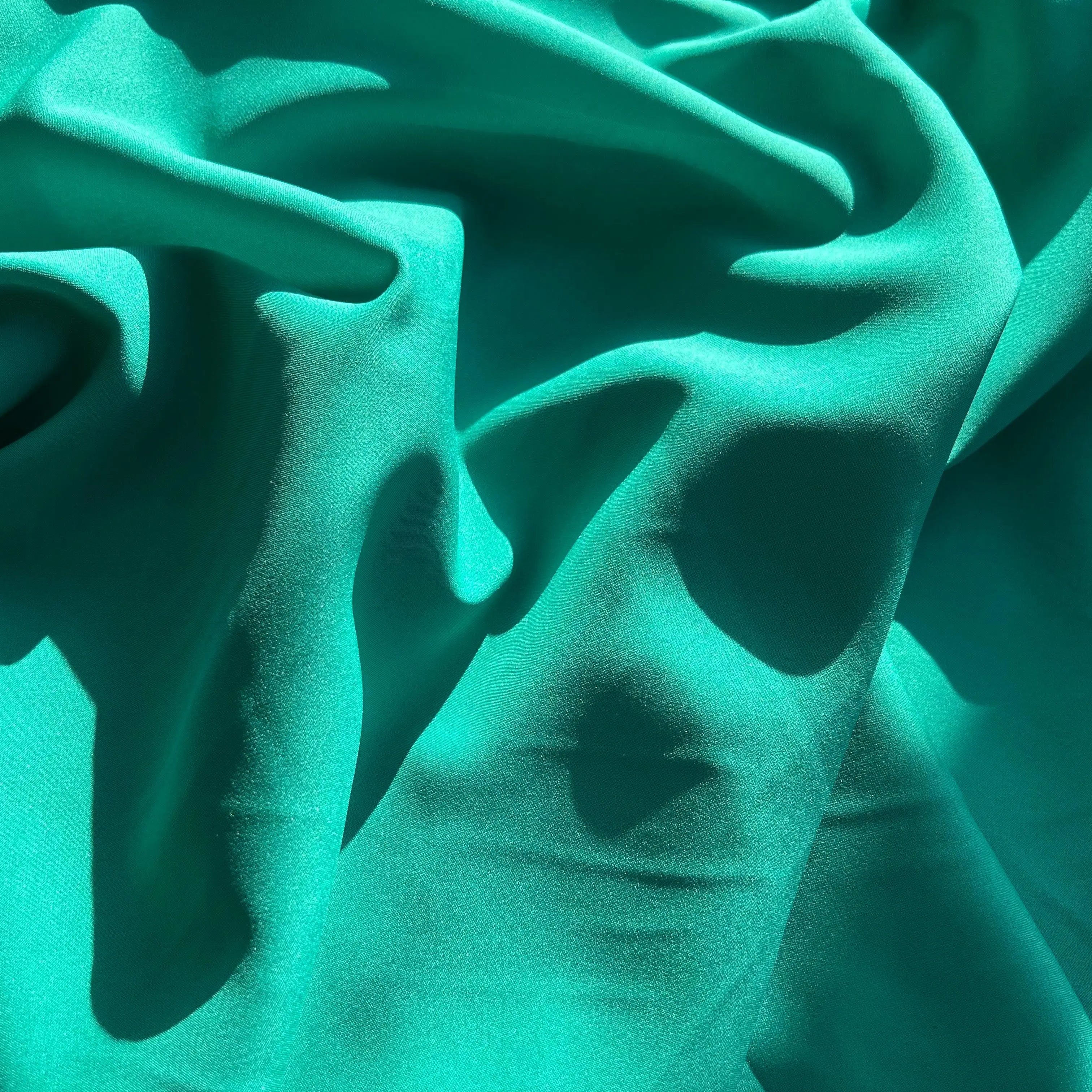 DOUBLURE PONGÉ VERT - My Little Coupon - tissu - coudre