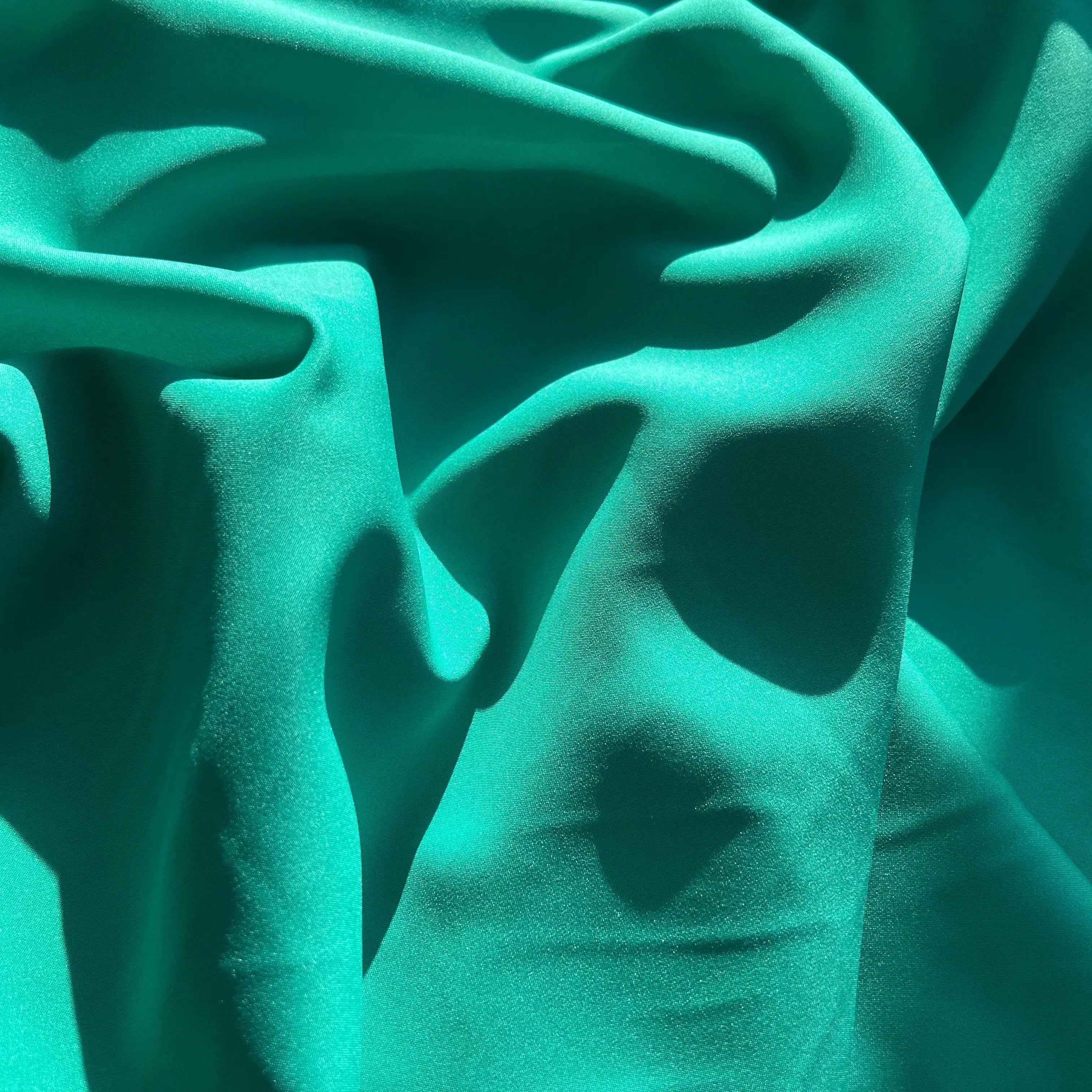 DOUBLURE PONGÉ VERT - My Little Coupon - tissu - coudre