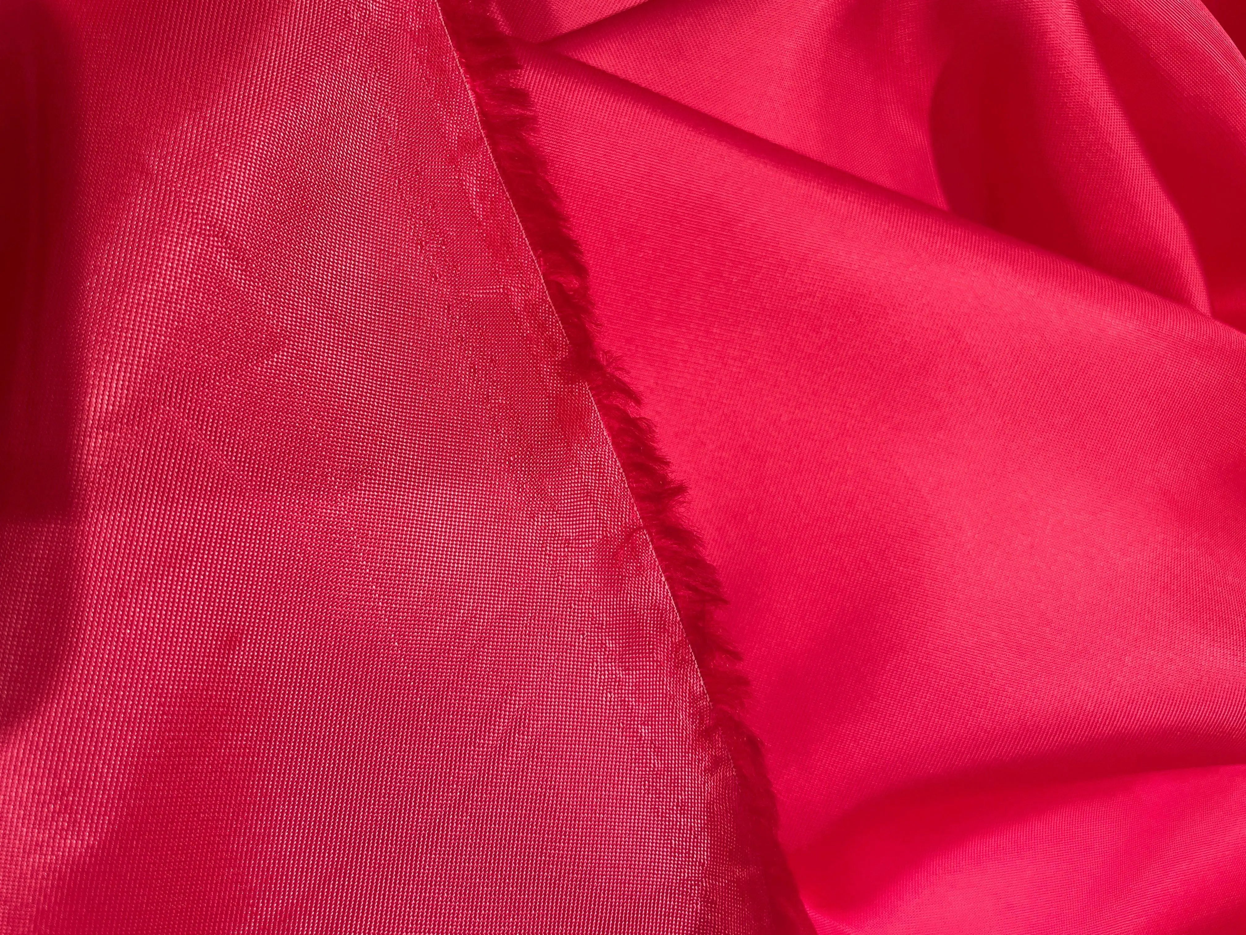 DOUBLURE SATIN 100% VISCOSE PUNCH VIF - My Little Coupon - tissu - coudre