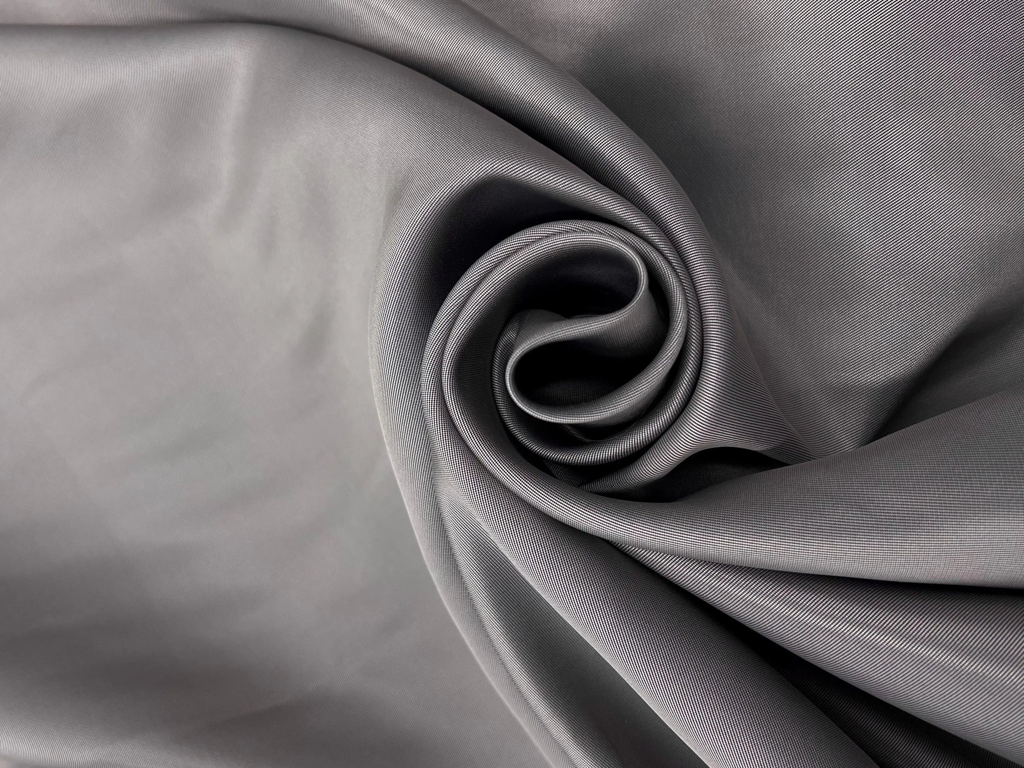 DOUBLURE SATIN GRIS ROSÉ CHANGEANT - coupon de 3 mètres - My Little Coupon - tissu - coudre