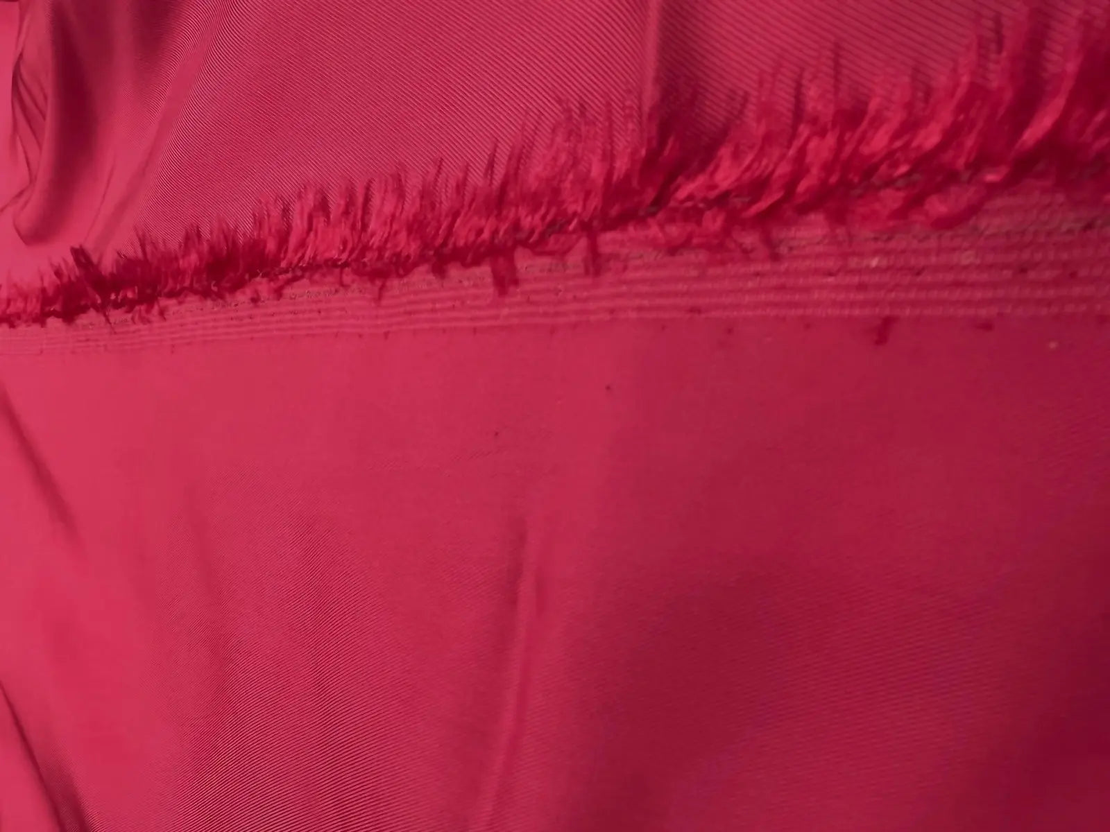 DOUBLURE SATIN VISCOSE FUSCHIA VIF - coupon de 3 mètres - My Little Coupon - tissu - coudre