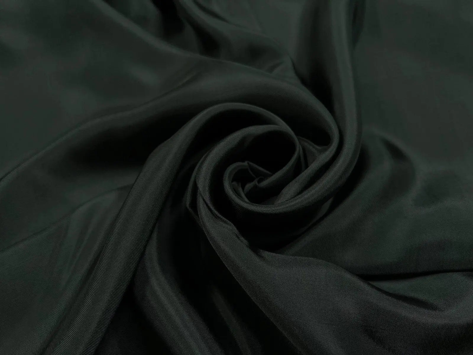 DOUBLURE SATIN VISCOSE KAKI FONCÉ SAPIN - My Little Coupon - tissu - coudre