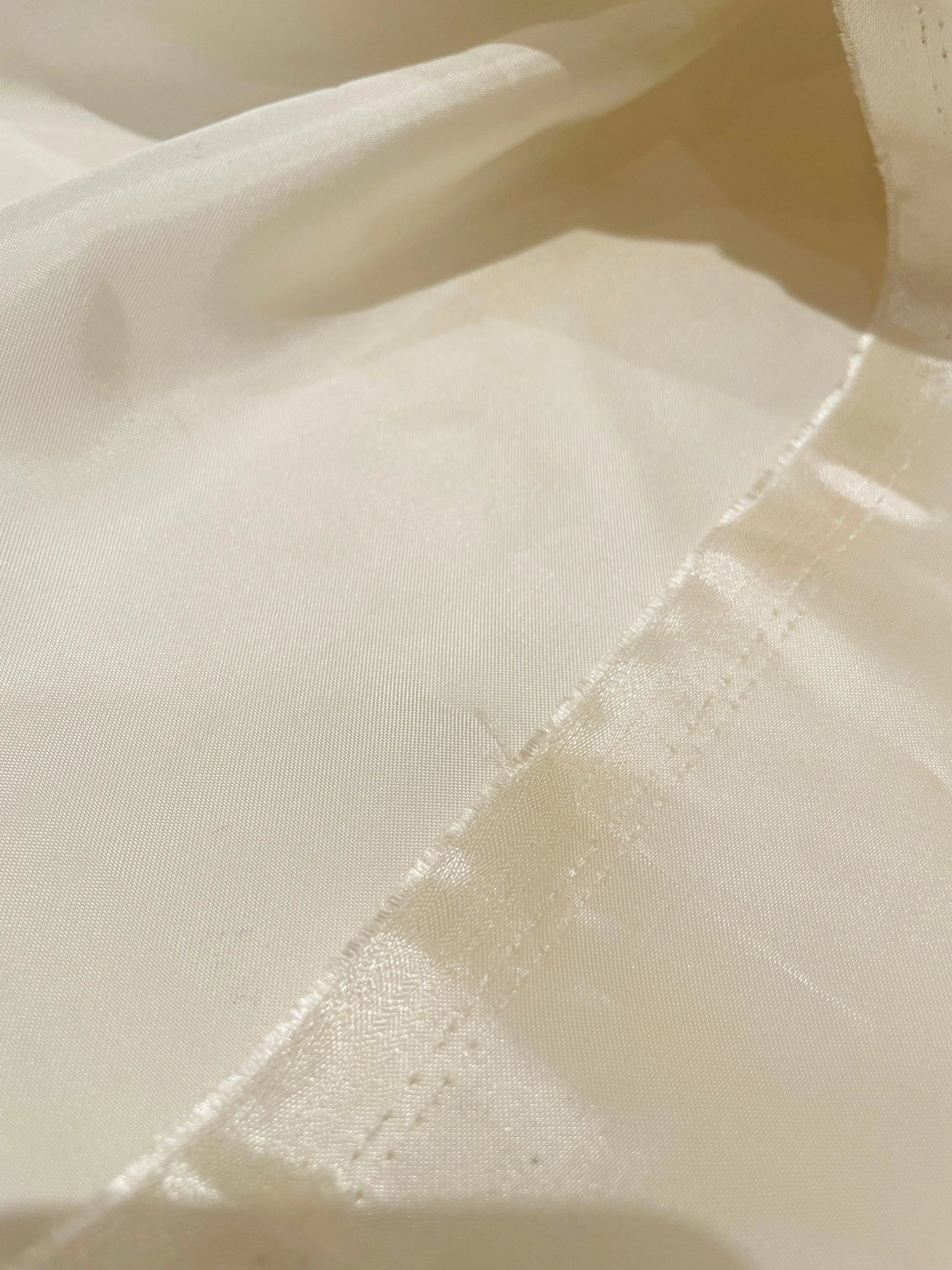 DOUBLURE SATINÉE IVORY - My Little Coupon - tissu - coudre