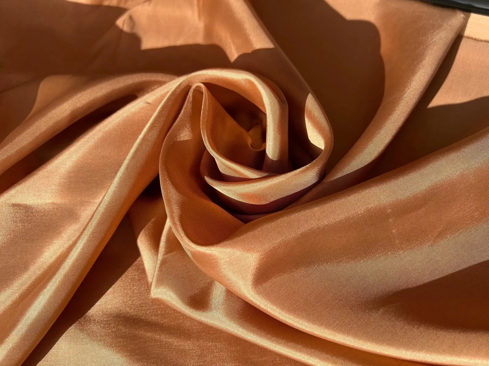 DOUBLURE TAFFETAS CARAMEL - My Little Coupon - tissu - coudre
