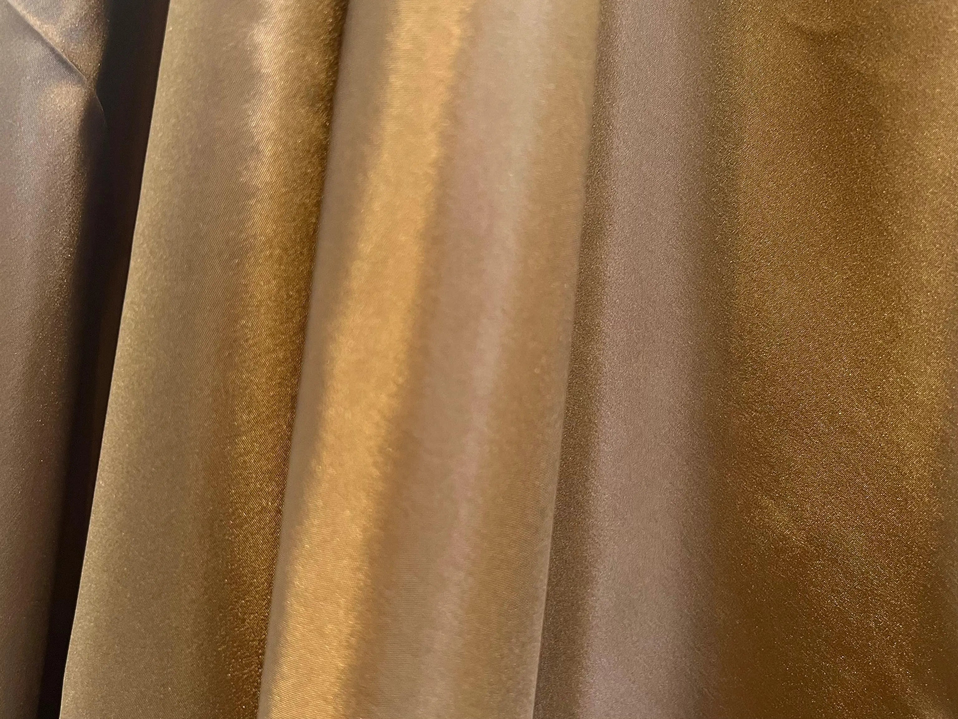 DOUBLURE TAFFETAS EXTENSIBLE MARRON NOISETTE - My Little Coupon - tissu - coudre