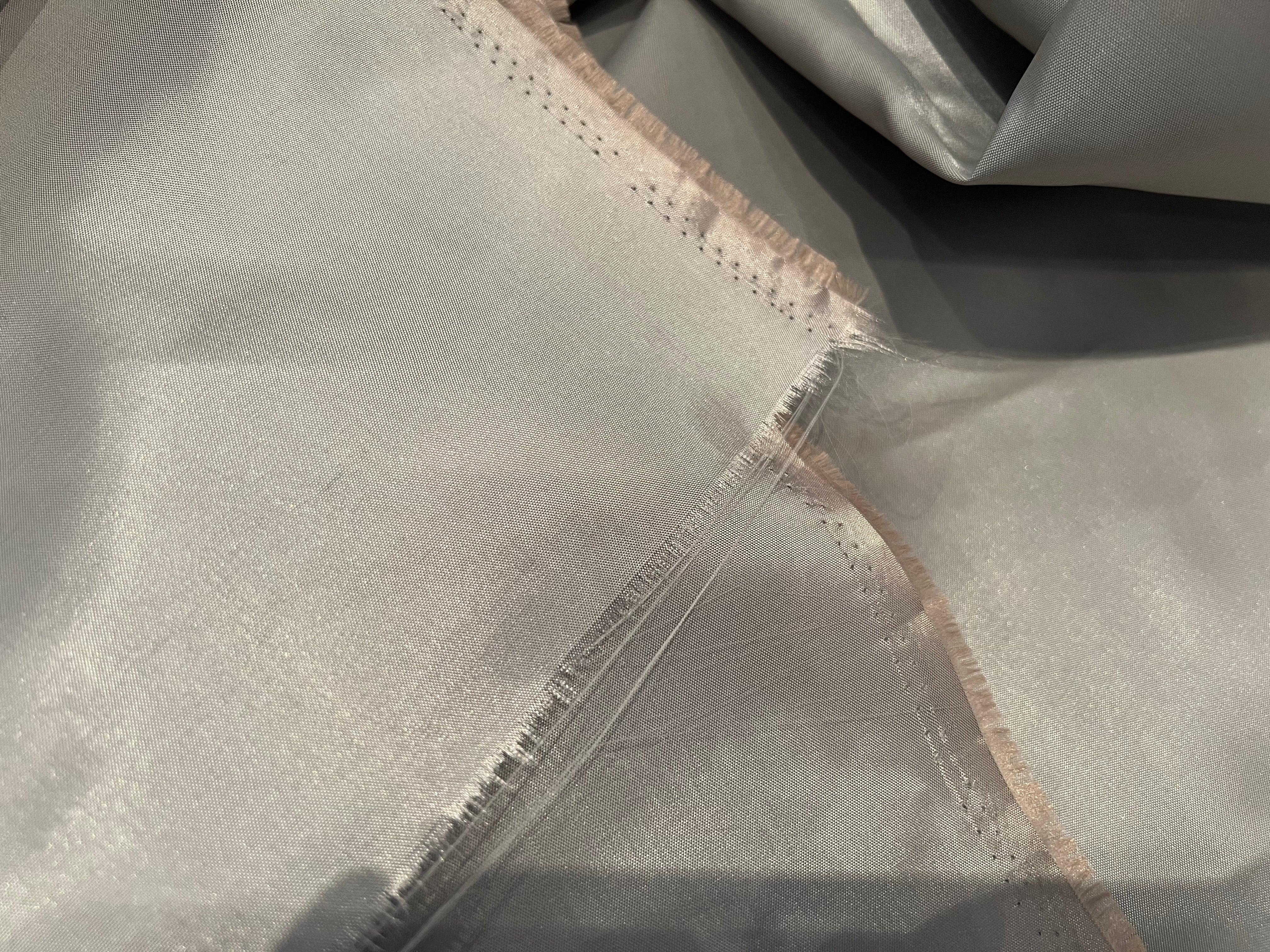 DOUBLURE TAFFETAS GRIS SOURIS - My Little Coupon - tissu - coudre