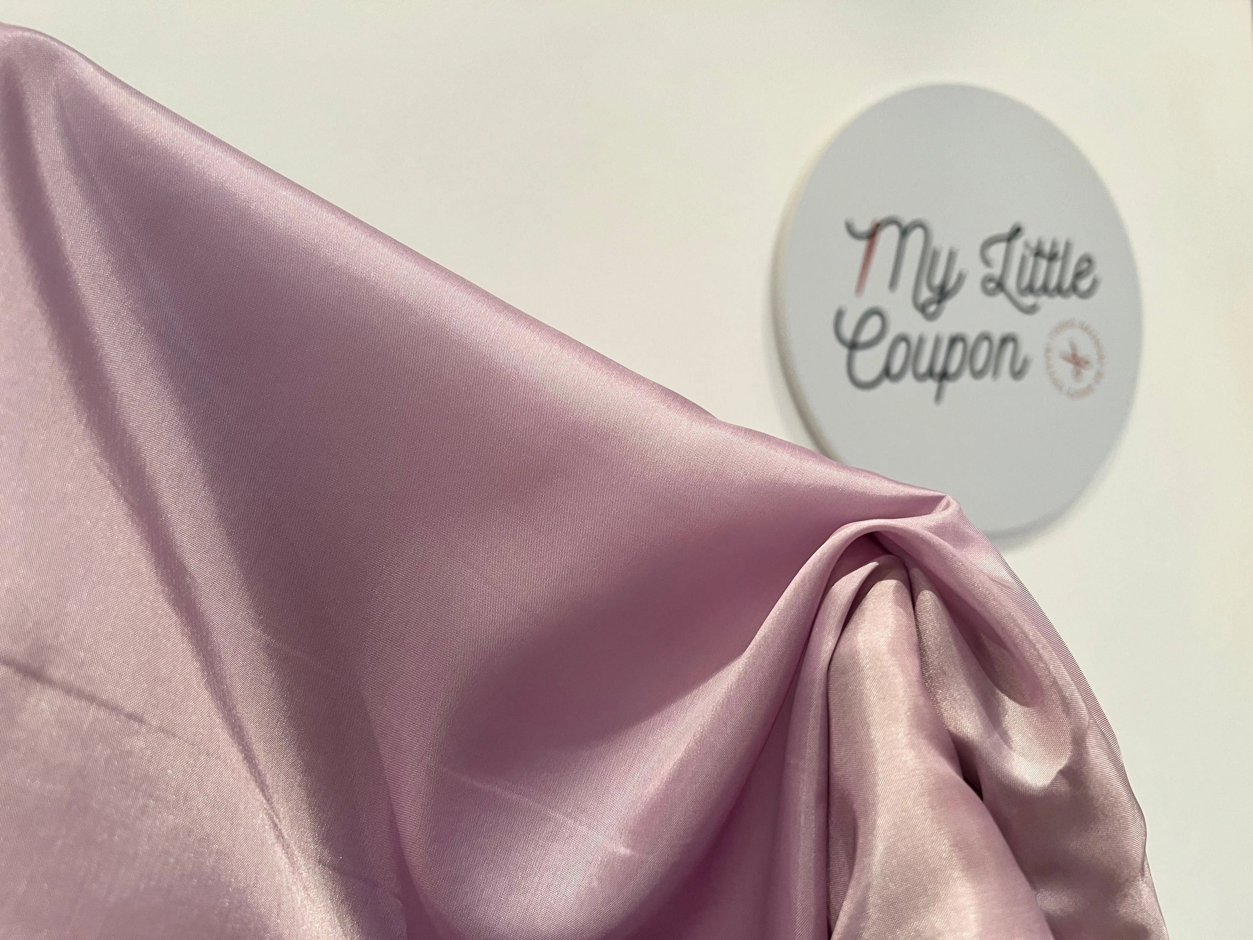 DOUBLURE TAFFETAS PARME - coupon de 3 mètres - My Little Coupon - tissu - coudre