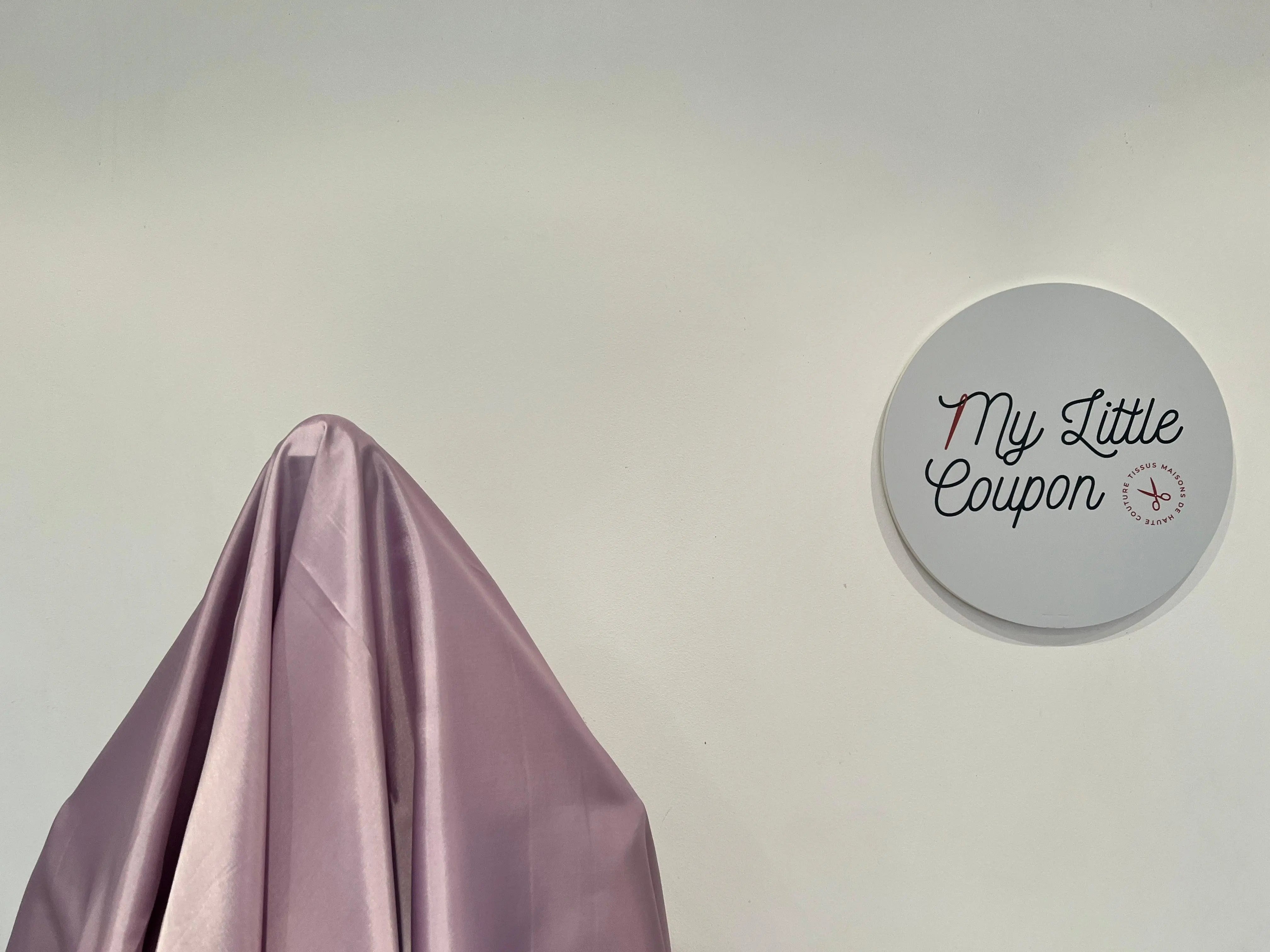 DOUBLURE TAFFETAS PARME - coupon de 3 mètres - My Little Coupon - tissu - coudre