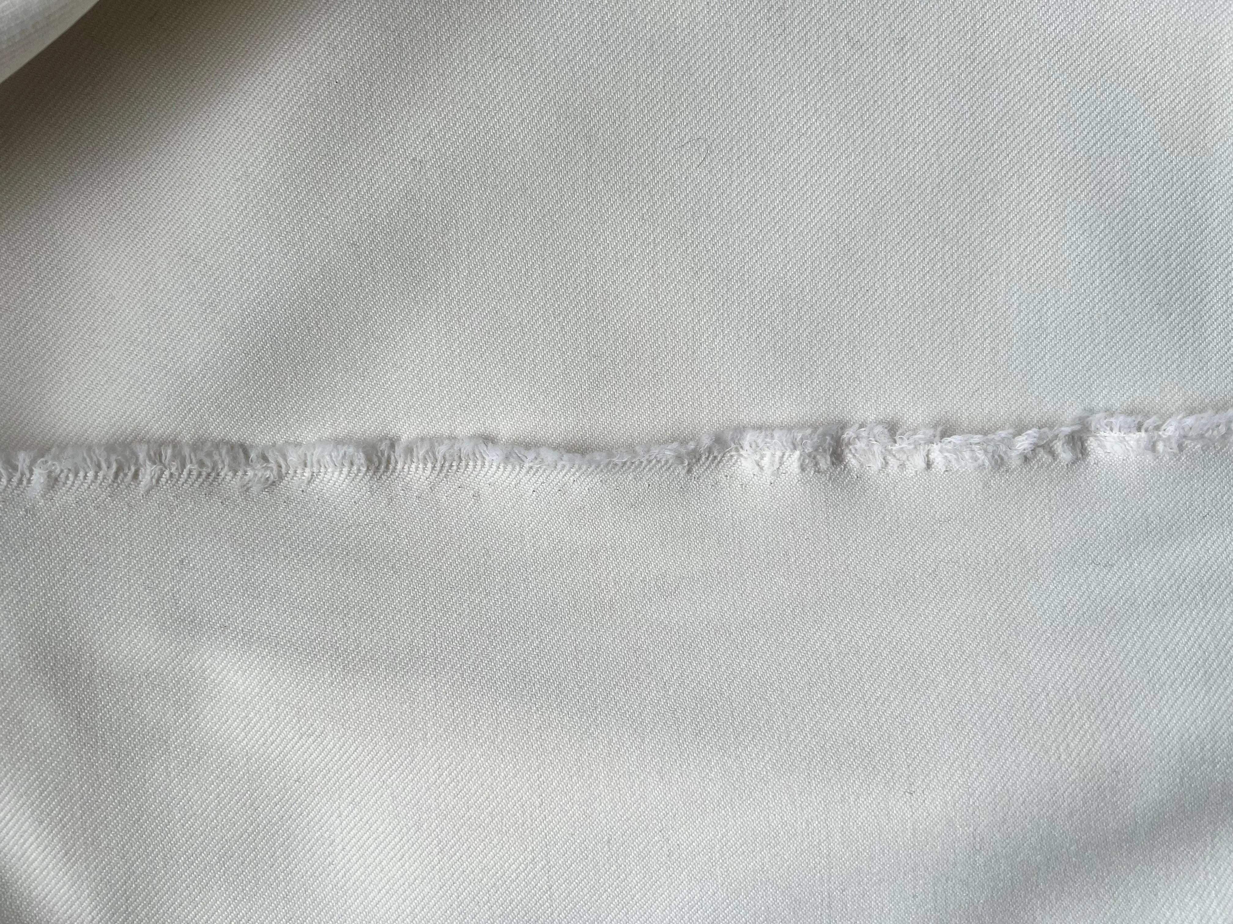 DRILL BLANC CASSÉ - My Little Coupon - tissu - coudre
