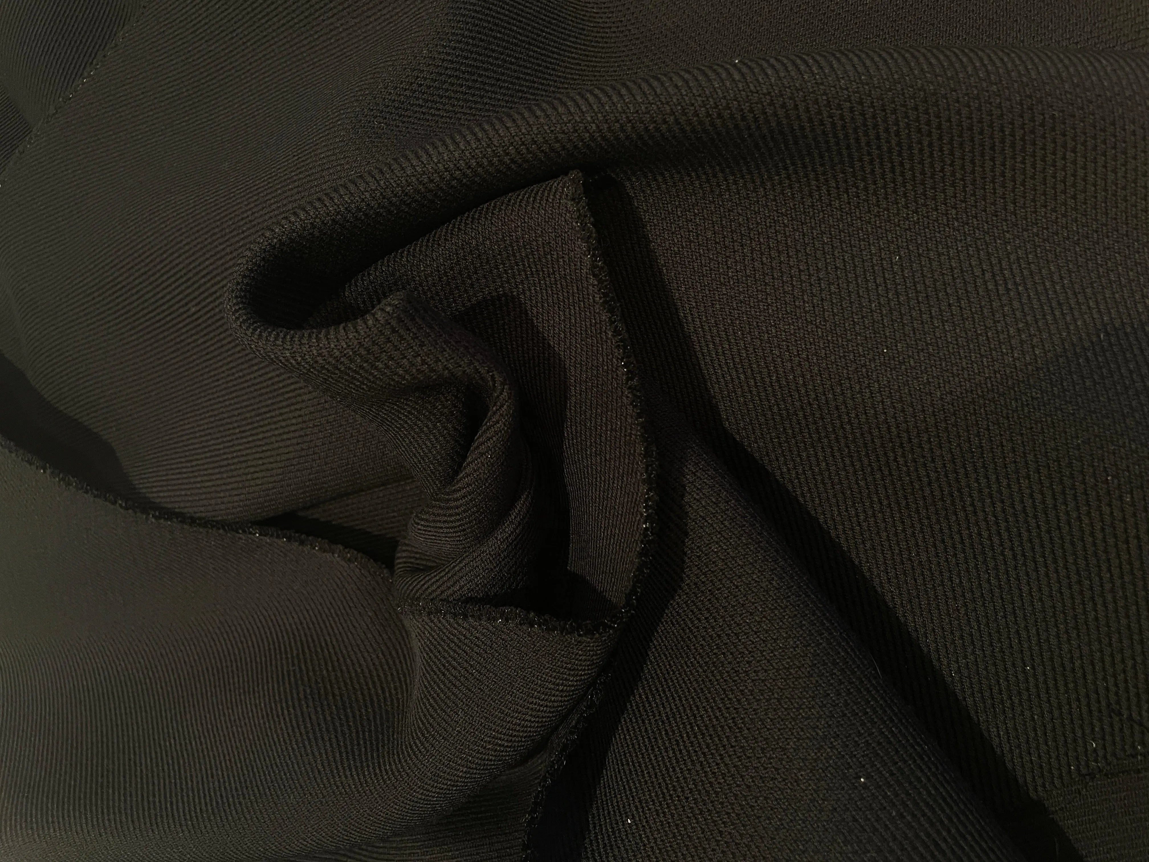 DRILL COTON POLYAMIDE NOIR 94% COTON - My Little Coupon - tissu - coudre