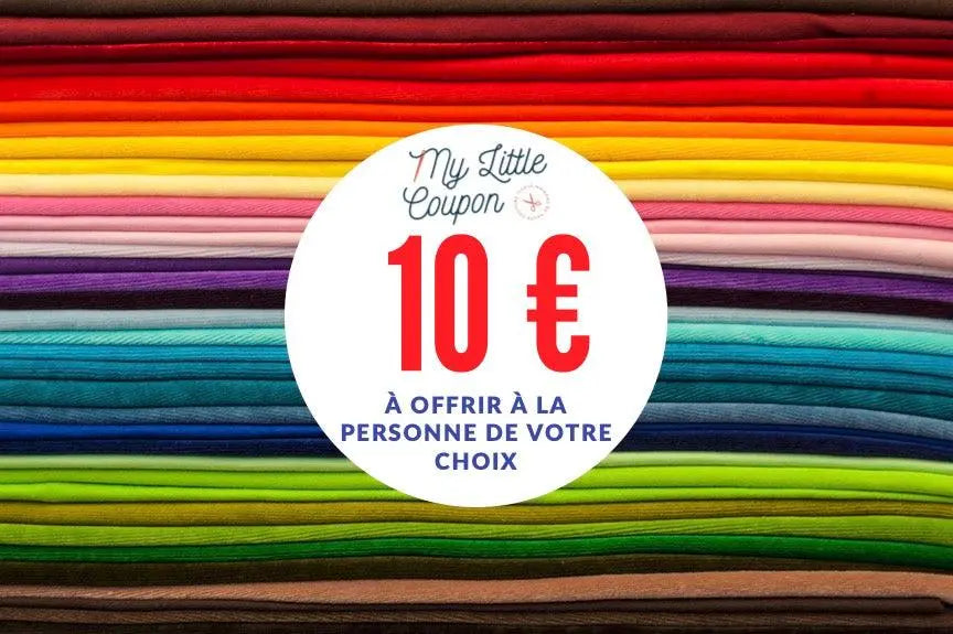 E-Carte Cadeau My Little Coupon - My Little Coupon - tissu - coudre