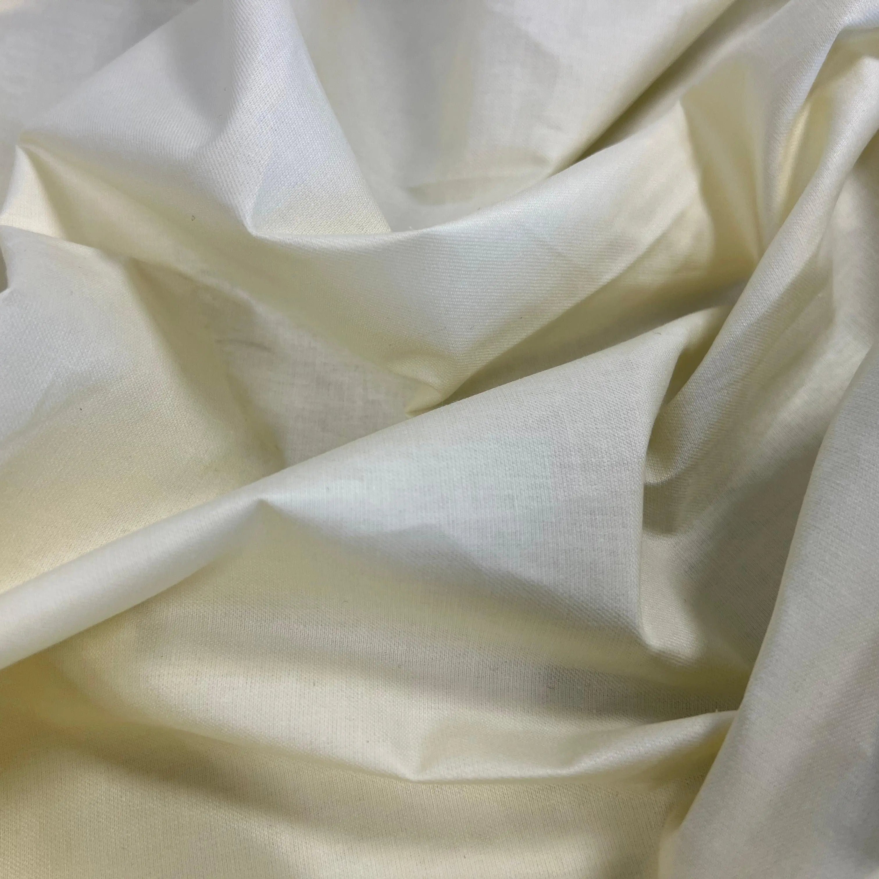 GABARDINE FINE COTON VANILLA - My Little Coupon - tissu - coudre