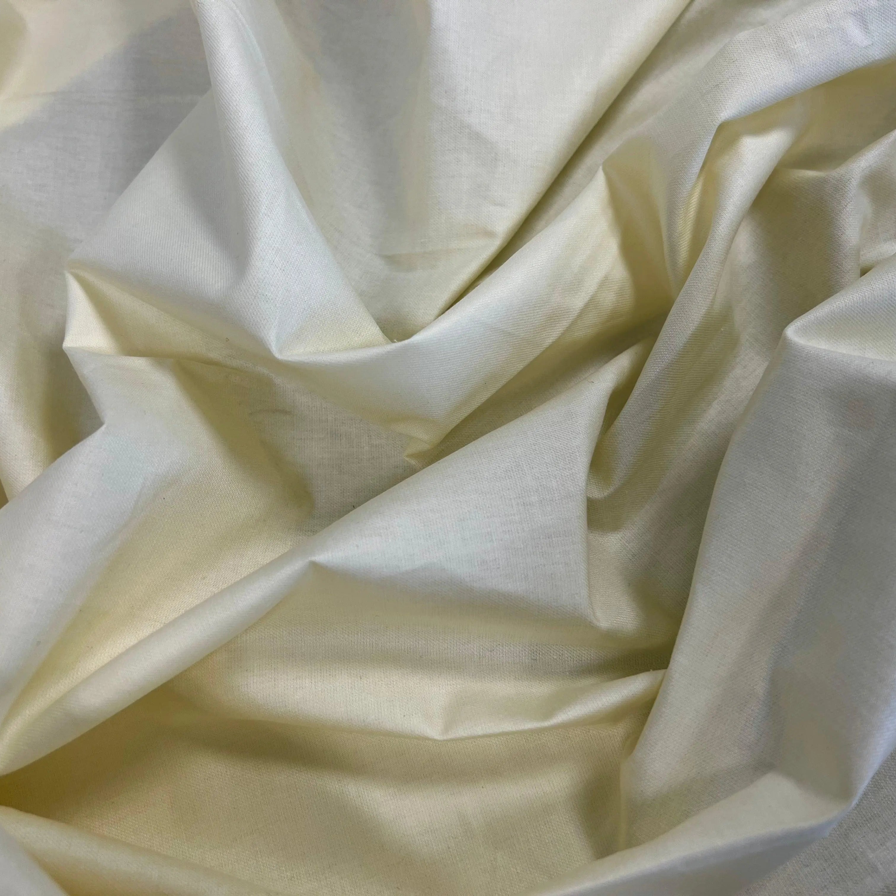 GABARDINE FINE COTON VANILLA - My Little Coupon - tissu - coudre