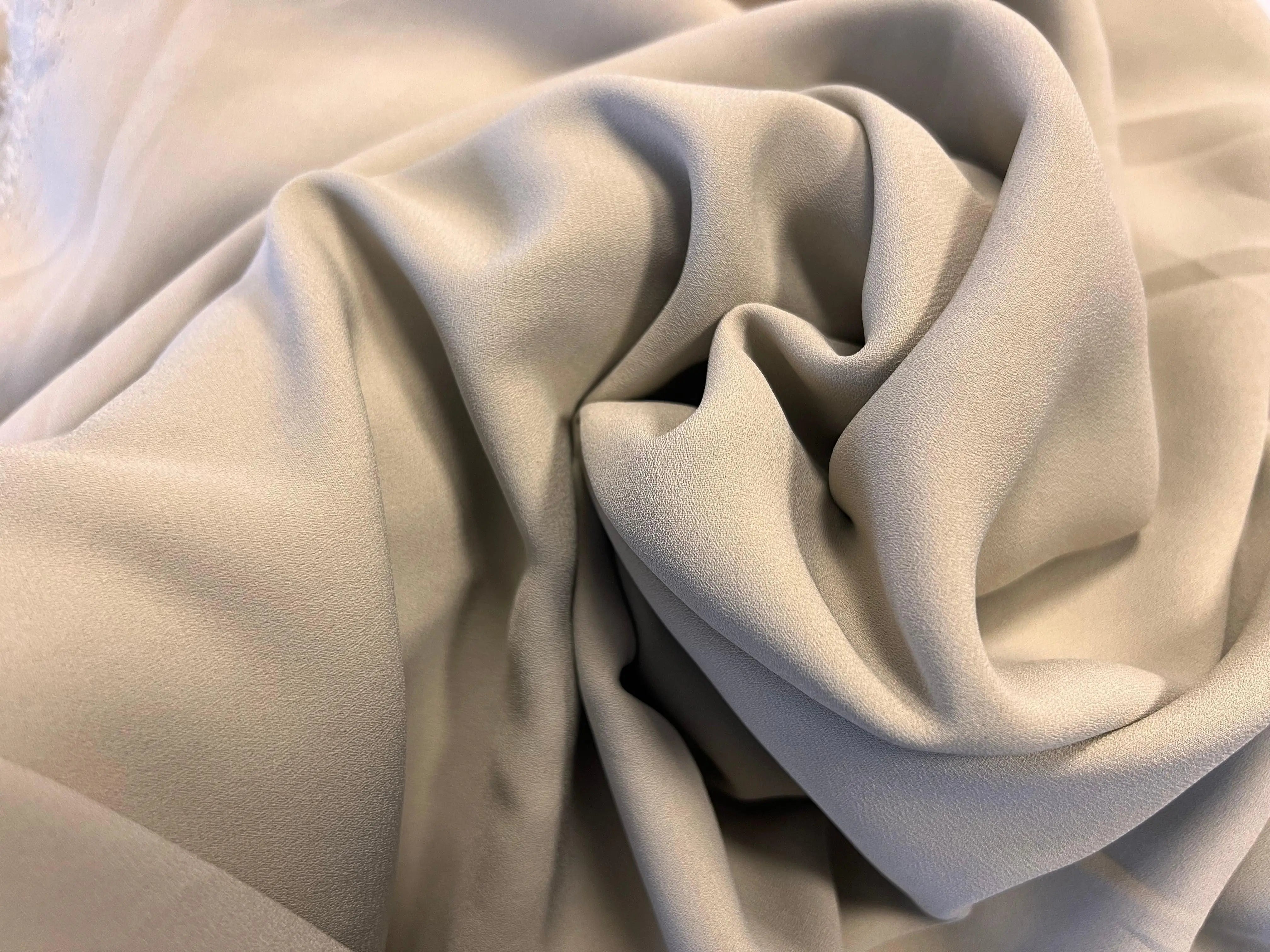 GEORGETTE BEIGE CRÈME - My Little Coupon - tissu - coudre