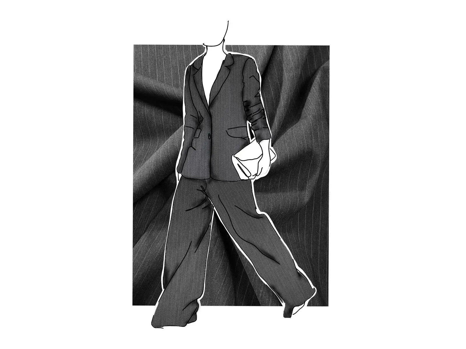 LAINAGE FIN GRIS ANTHRACITE RAYURES HORIZONTALES - My Little Coupon - tissu - coudre