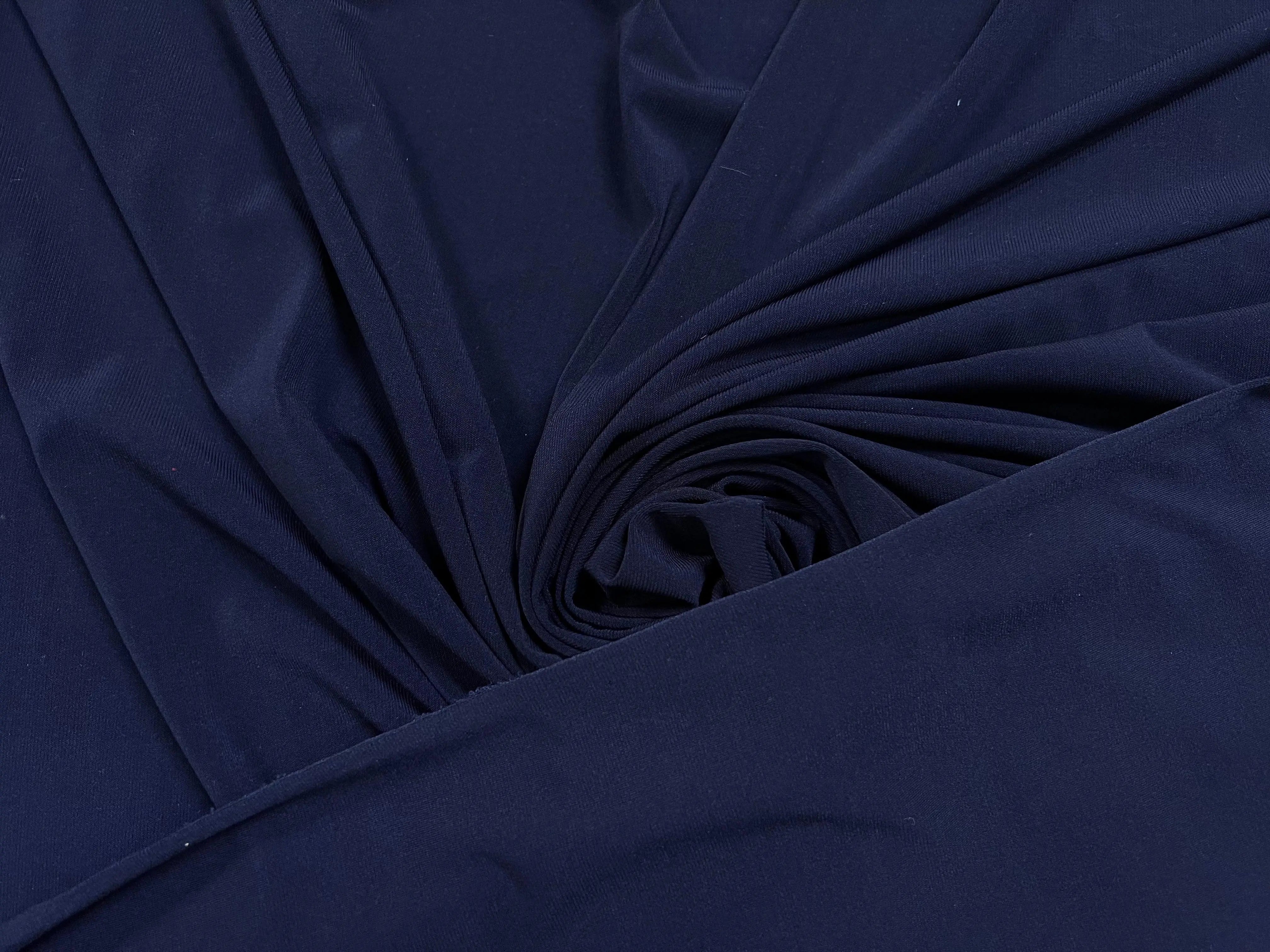 MAILLE VISCOSE POLYAMIDE MARINE - coupon de 3 mètres - My Little Coupon - tissu - coudre