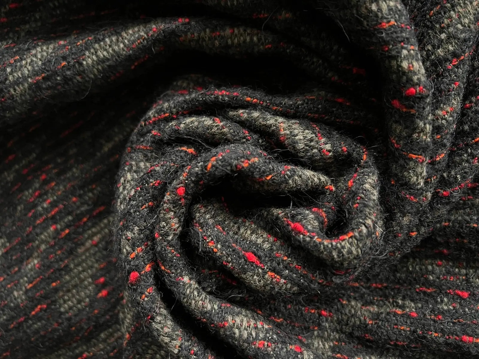 MANTEAU BOUCLETTE FLAMMÉ - coupon de tissu de 3 mètres - My Little Coupon - tissu - coudre