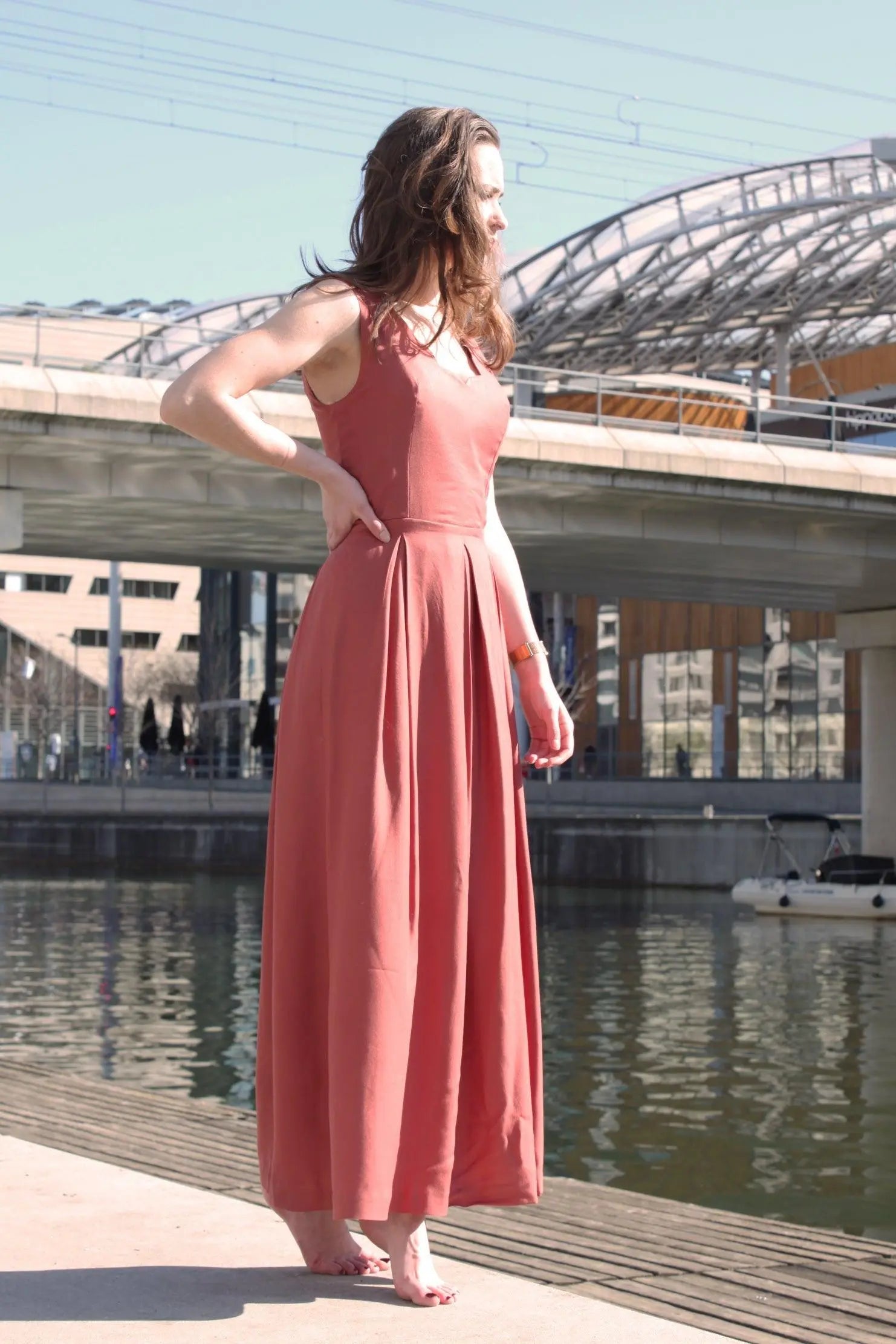 Robe Zita - Cha' coud - Patron - My Little Coupon - tissu - coudre