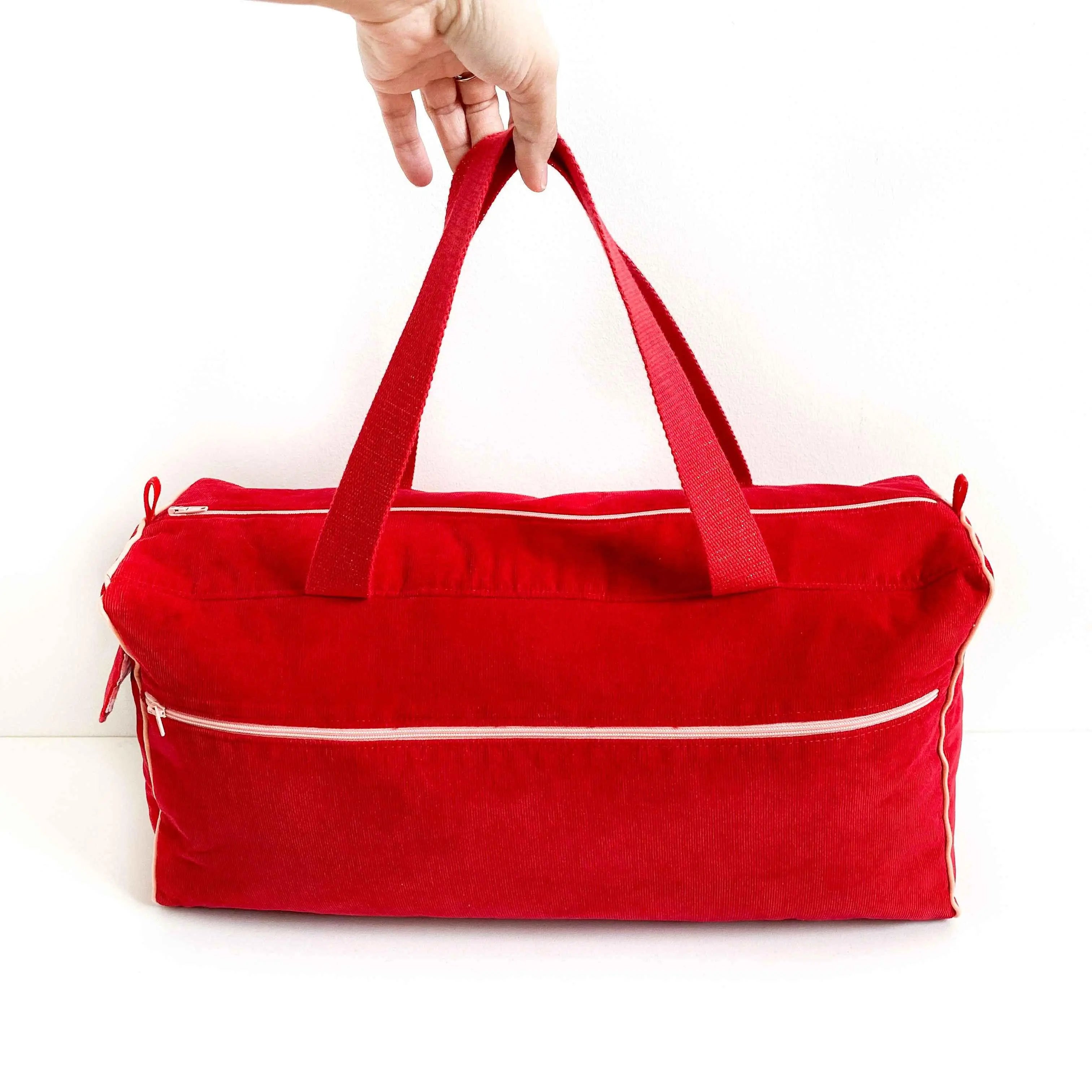 Sac Simone (sac à projets) - Patron Nom d'une couture ! - My Little Coupon - tissu - coudre