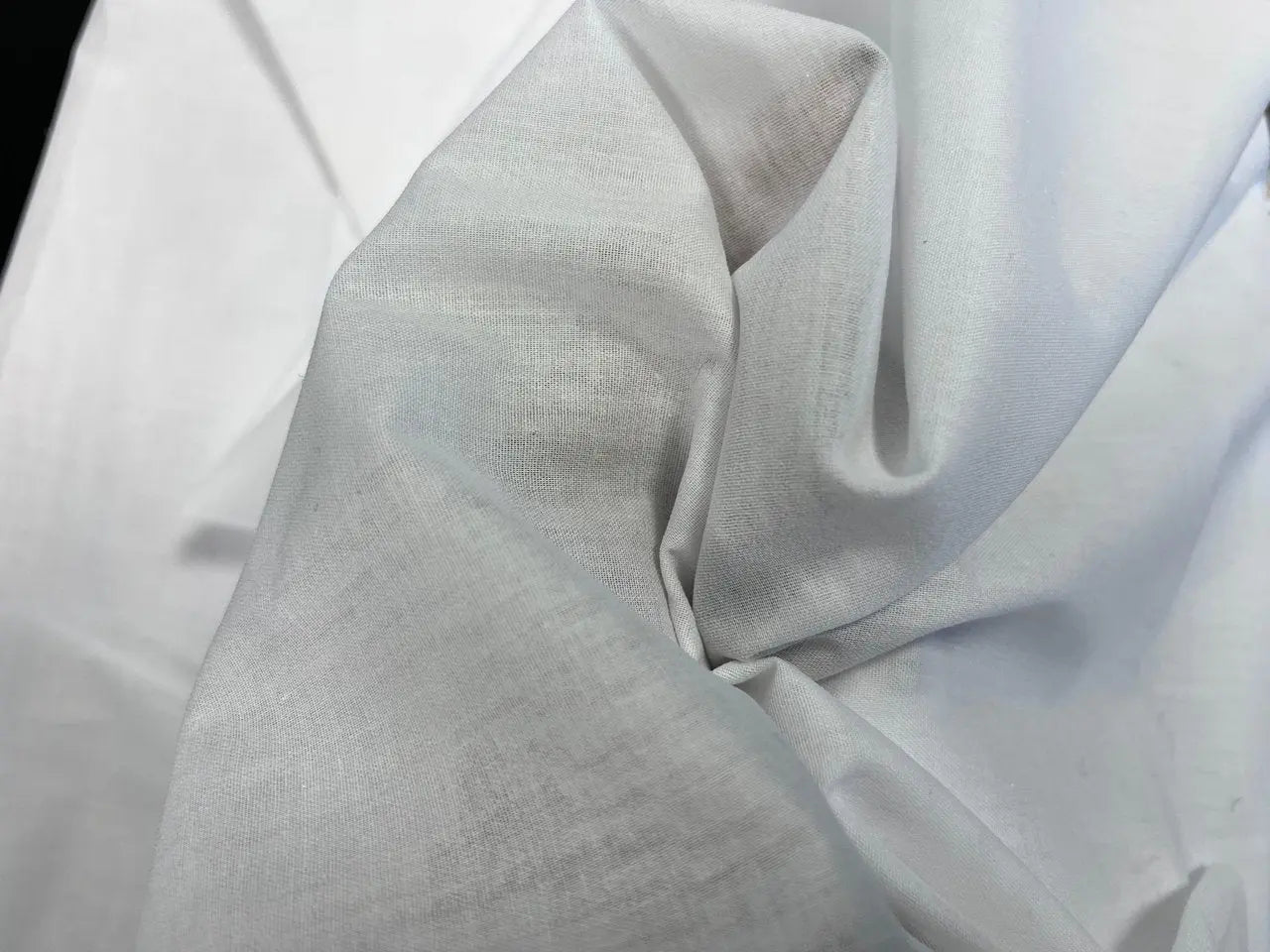 THERMOCOLLANT SOYEUX BLANC - coupon de 3 mètres - My Little Coupon - tissu - coudre