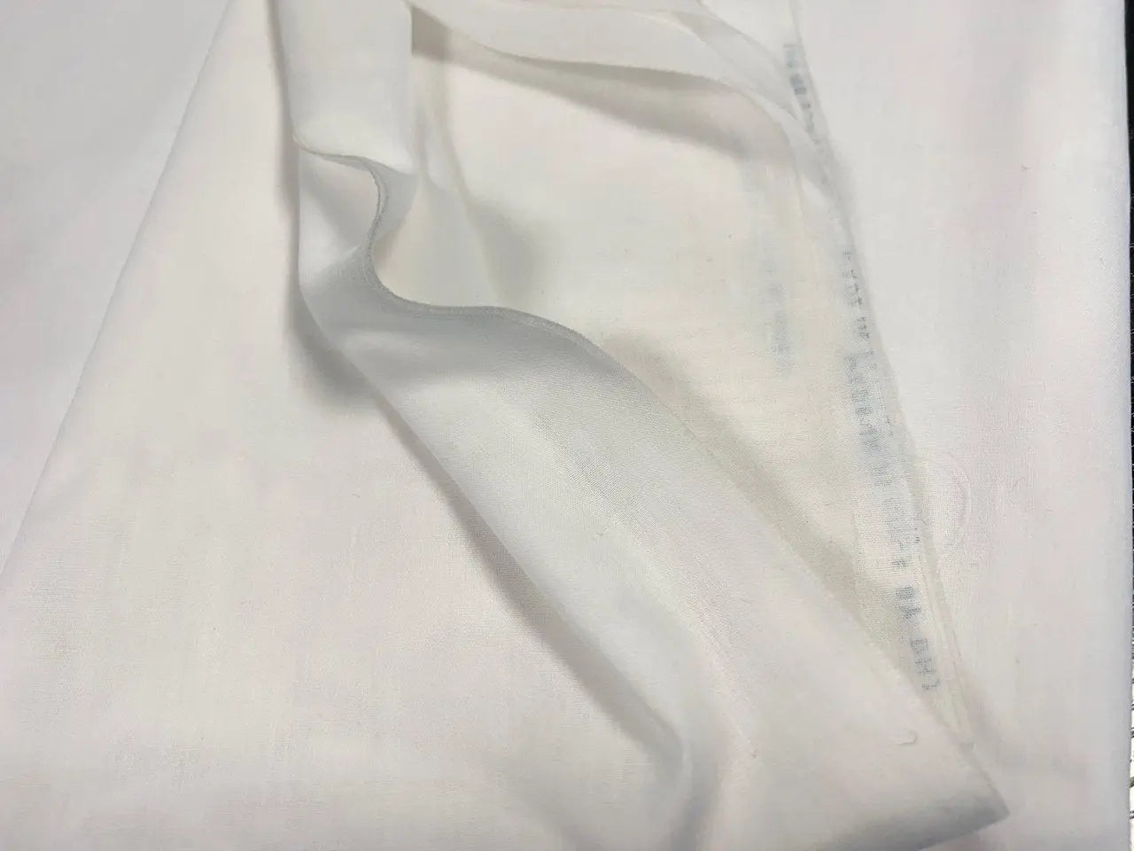 THERMOCOLLANT SOYEUX BLANC - coupon de 3 mètres - My Little Coupon - tissu - coudre