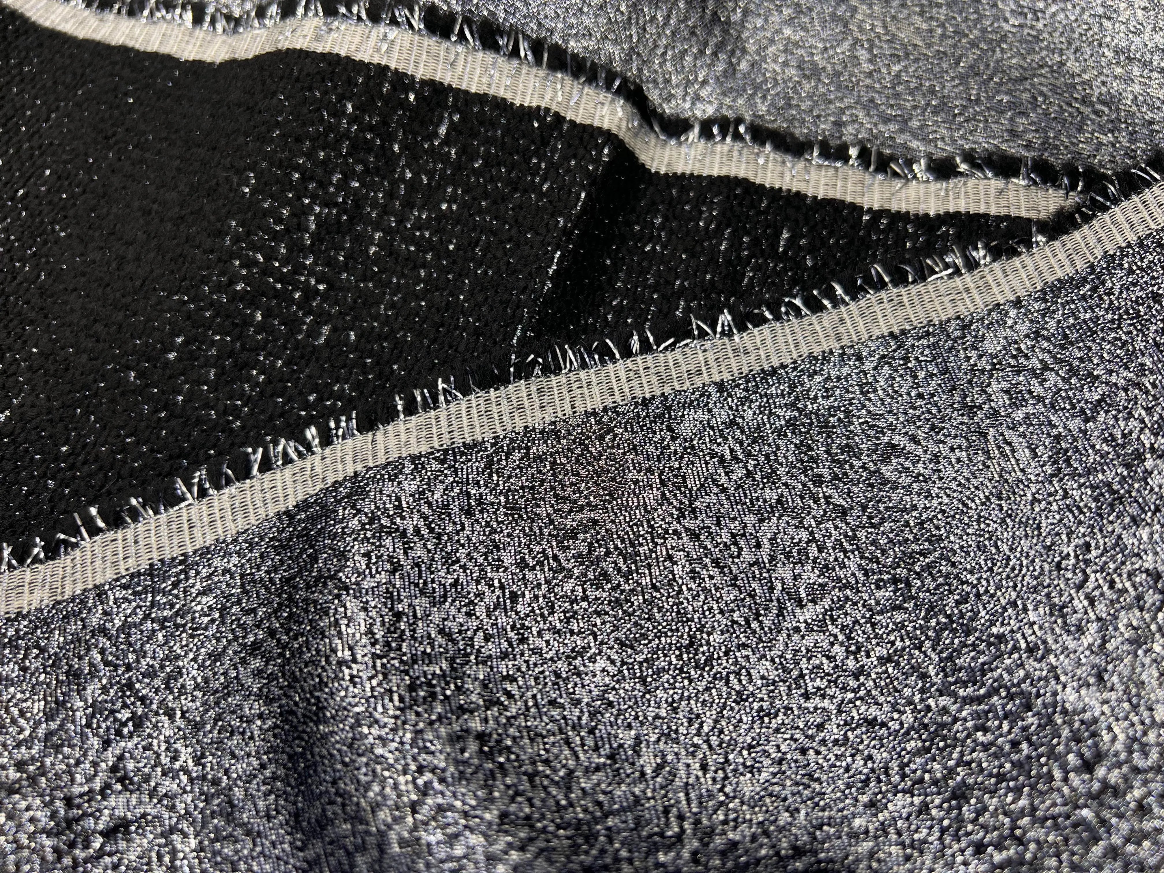 TOILE DE COTON LAMÉE ARGENT - coupon de 3 mètres - My Little Coupon - tissu - coudre