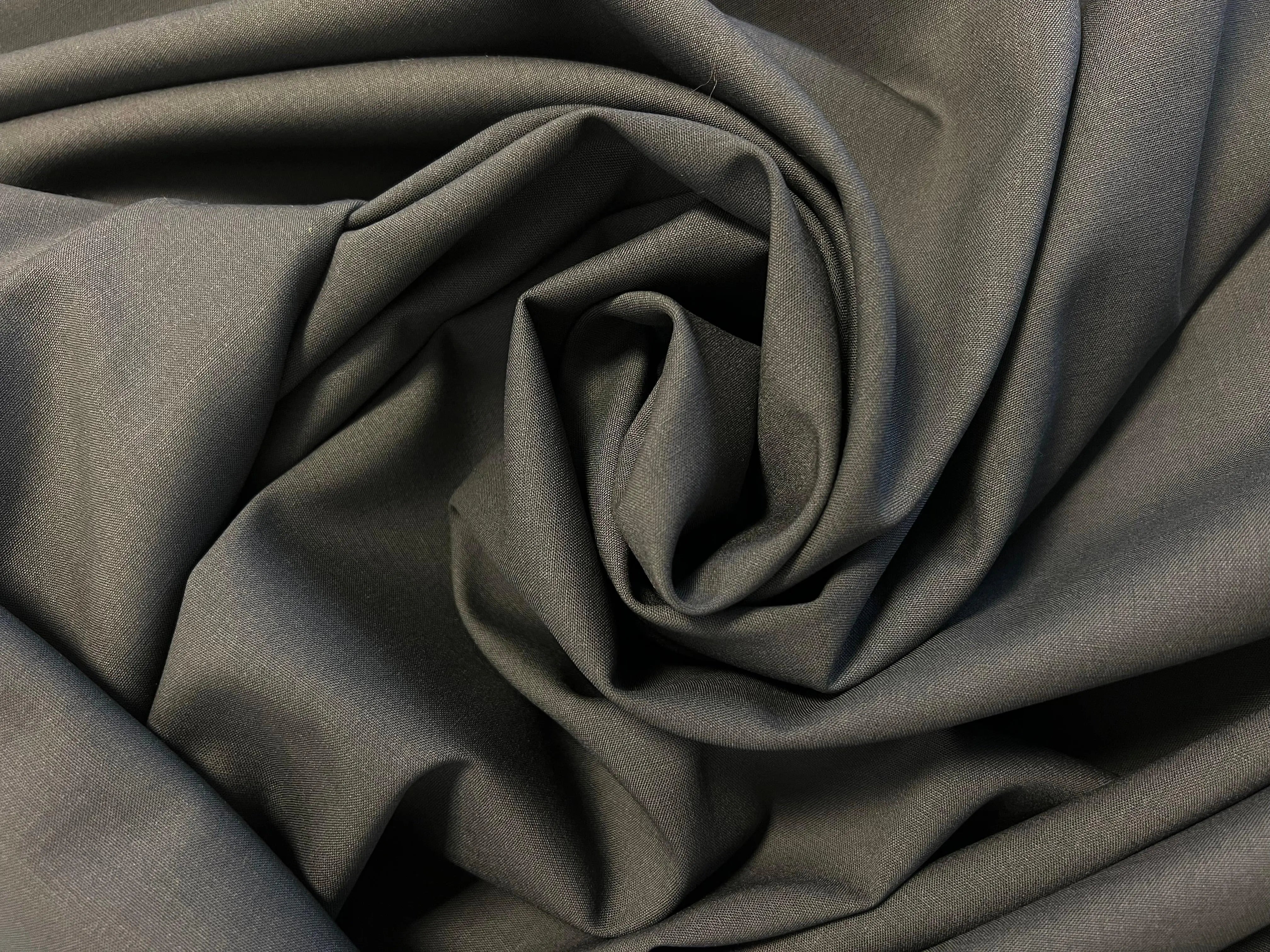 TOILE DE LAINE GRIS MASTIC - coupon de 3 mĂštres - My Little Coupon - tissu - coudre