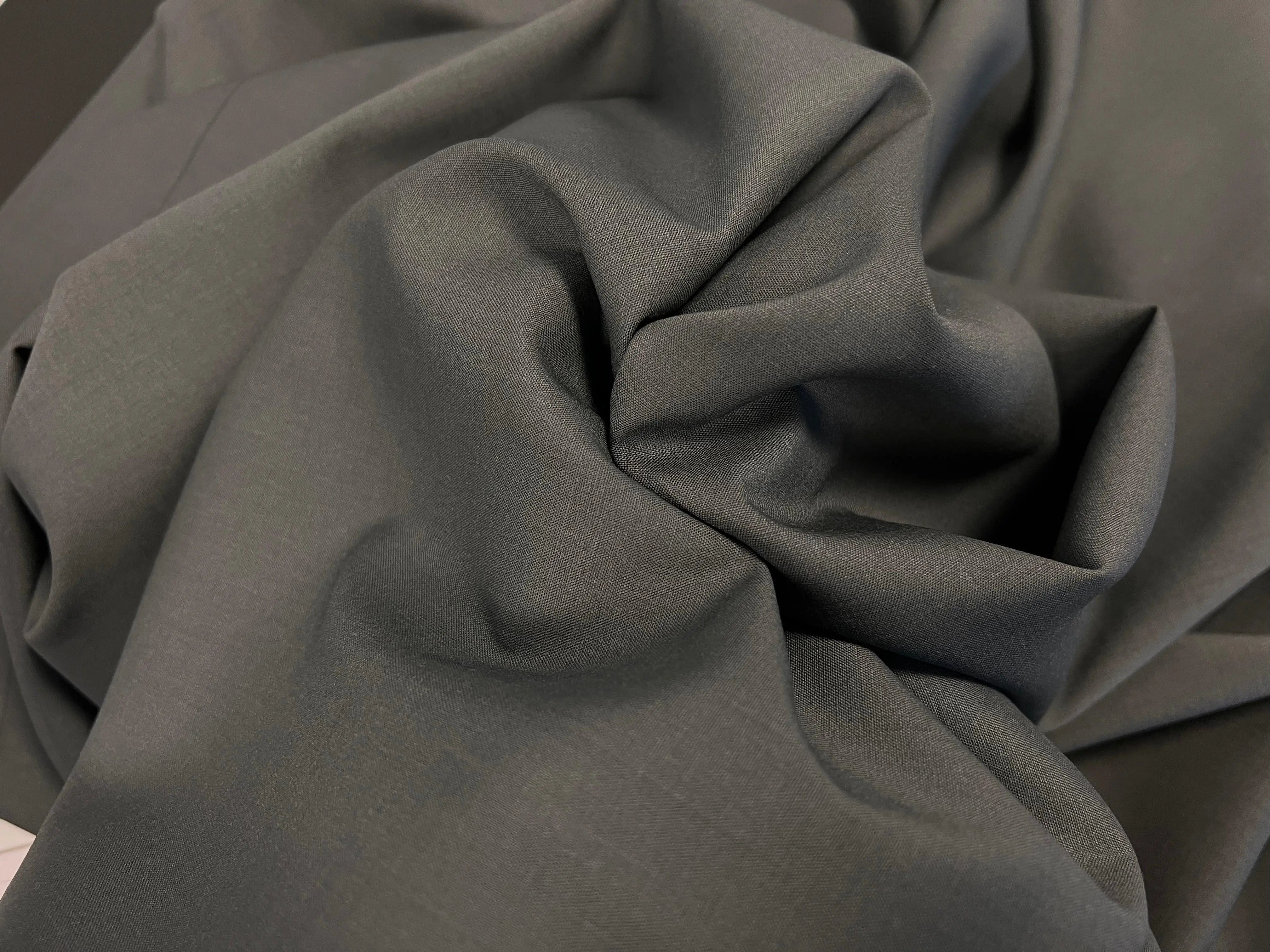 TOILE DE LAINE GRIS MASTIC - coupon de 3 mĂštres - My Little Coupon - tissu - coudre