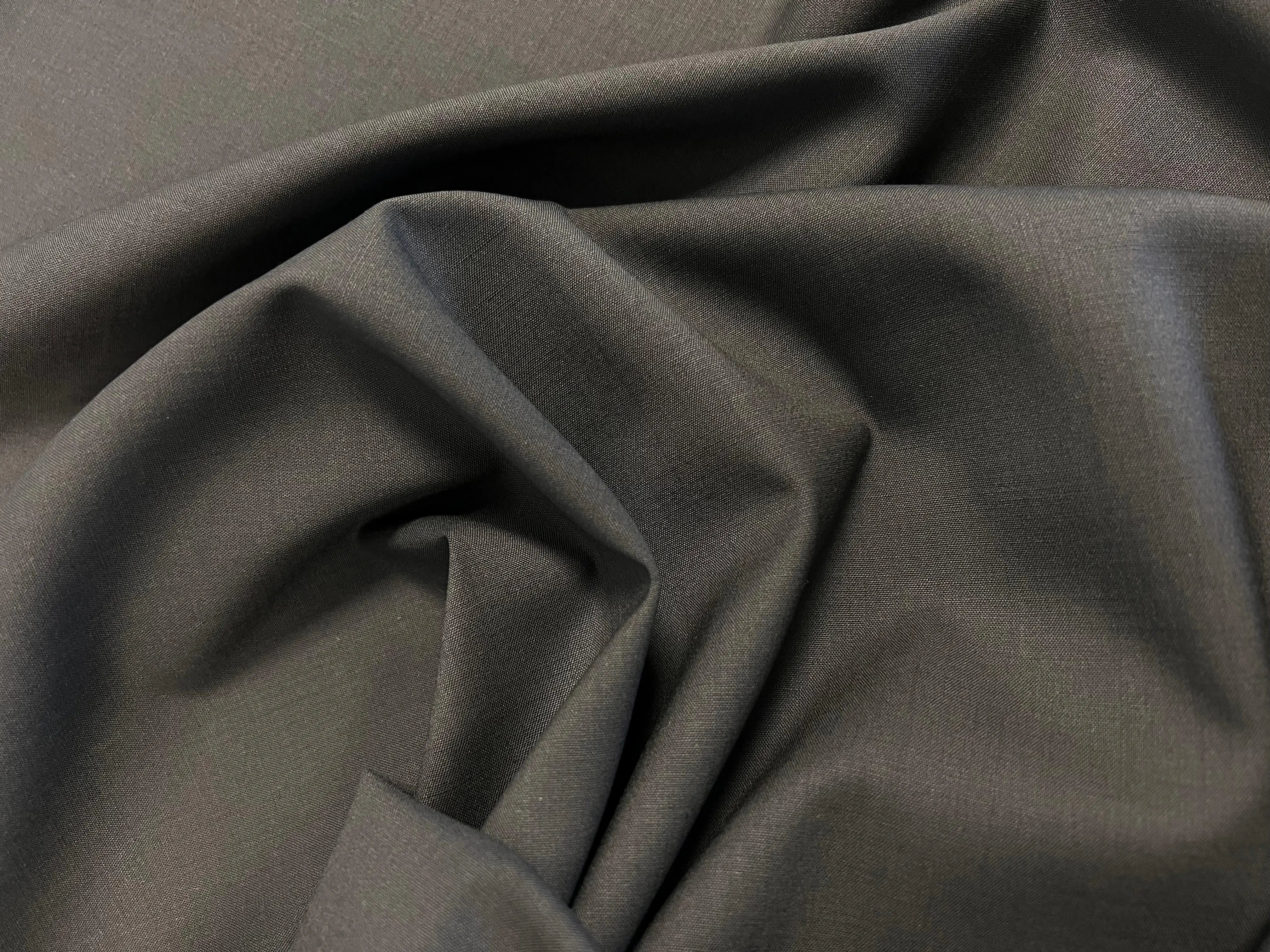 TOILE DE LAINE GRIS MASTIC - coupon de 3 mĂštres - My Little Coupon - tissu - coudre