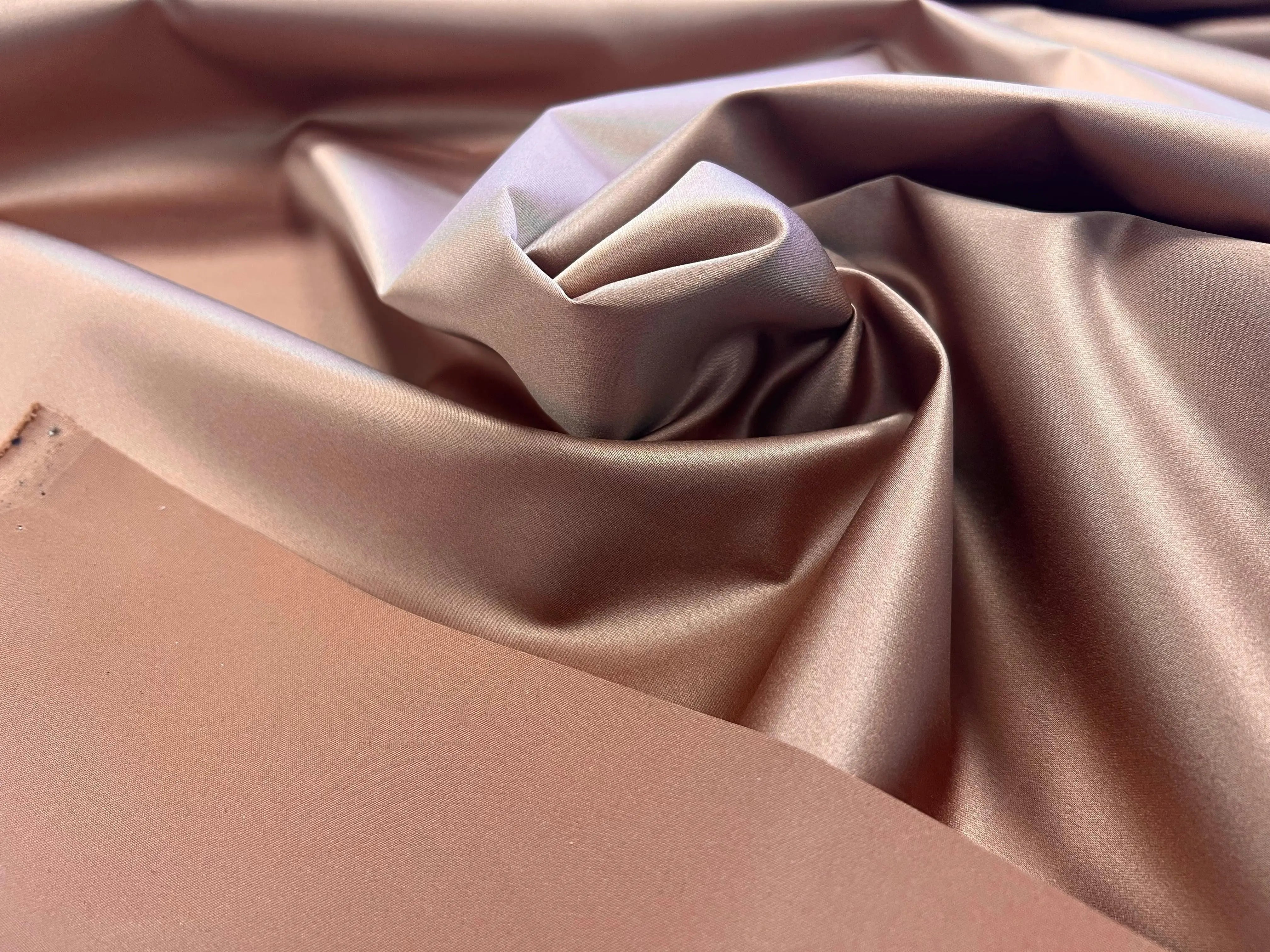 TOILE ENDUITE MARRON GLACĂ - coupon de 3 mĂštres - My Little Coupon - tissu - coudre