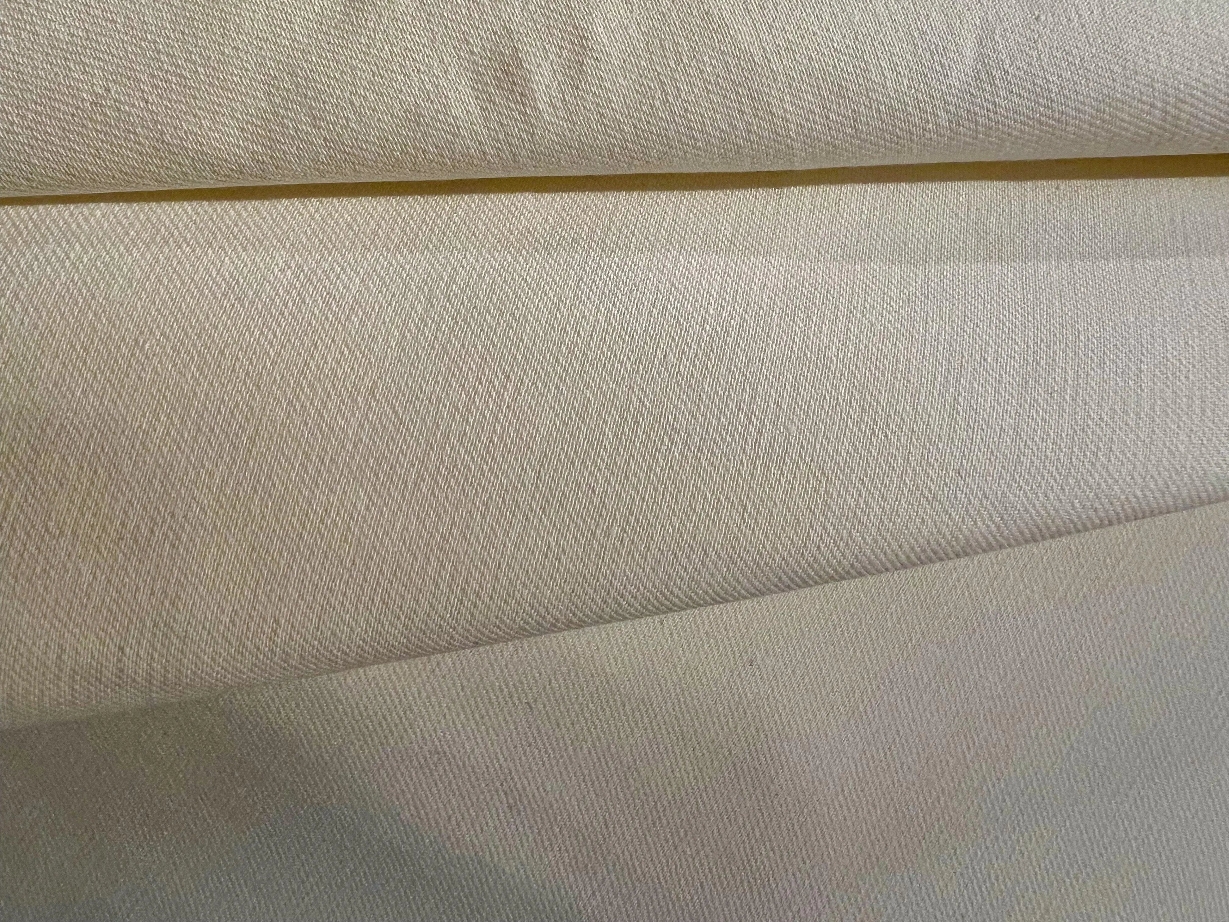 TOILE JEAN EXTENSIBLE COLORI ÉCRU MADE IN GREEN DENIM - My Little Coupon - tissu - coudre