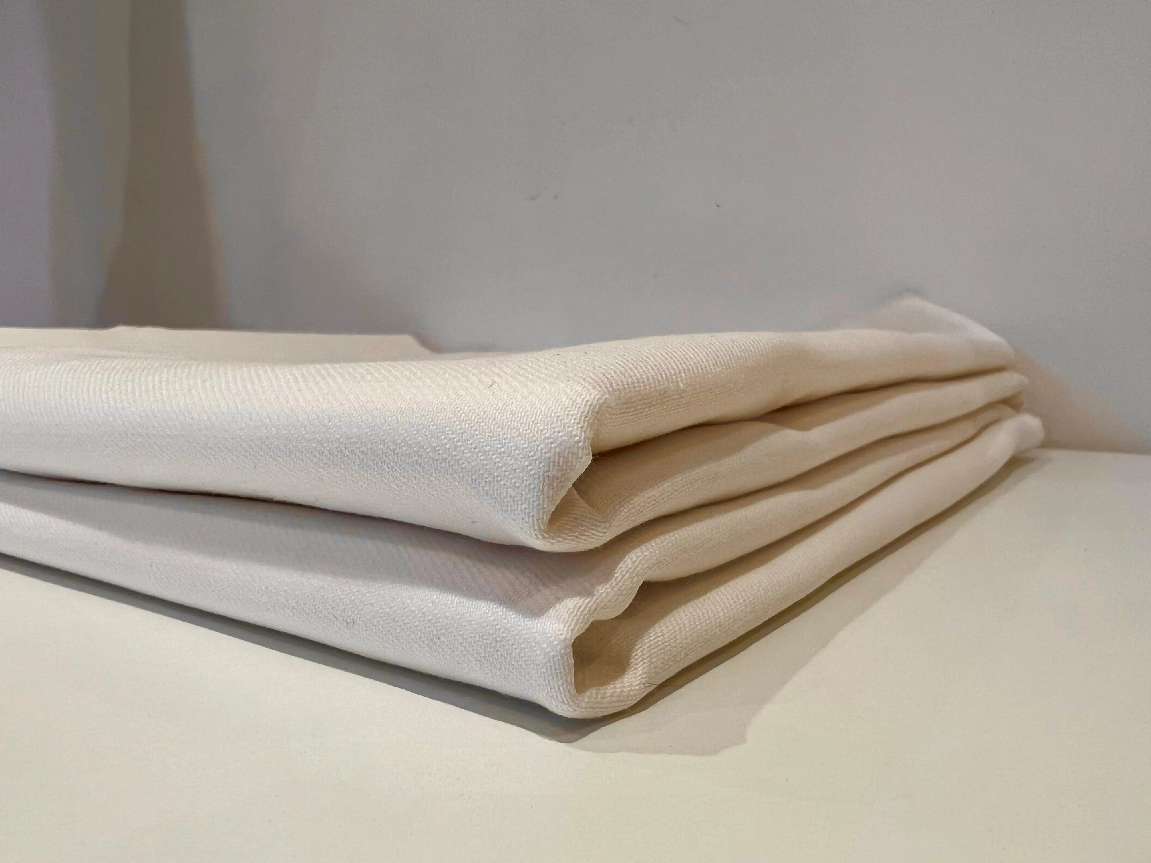 TOILE JEAN EXTENSIBLE COLORI ÉCRU MADE IN GREEN DENIM - My Little Coupon - tissu - coudre