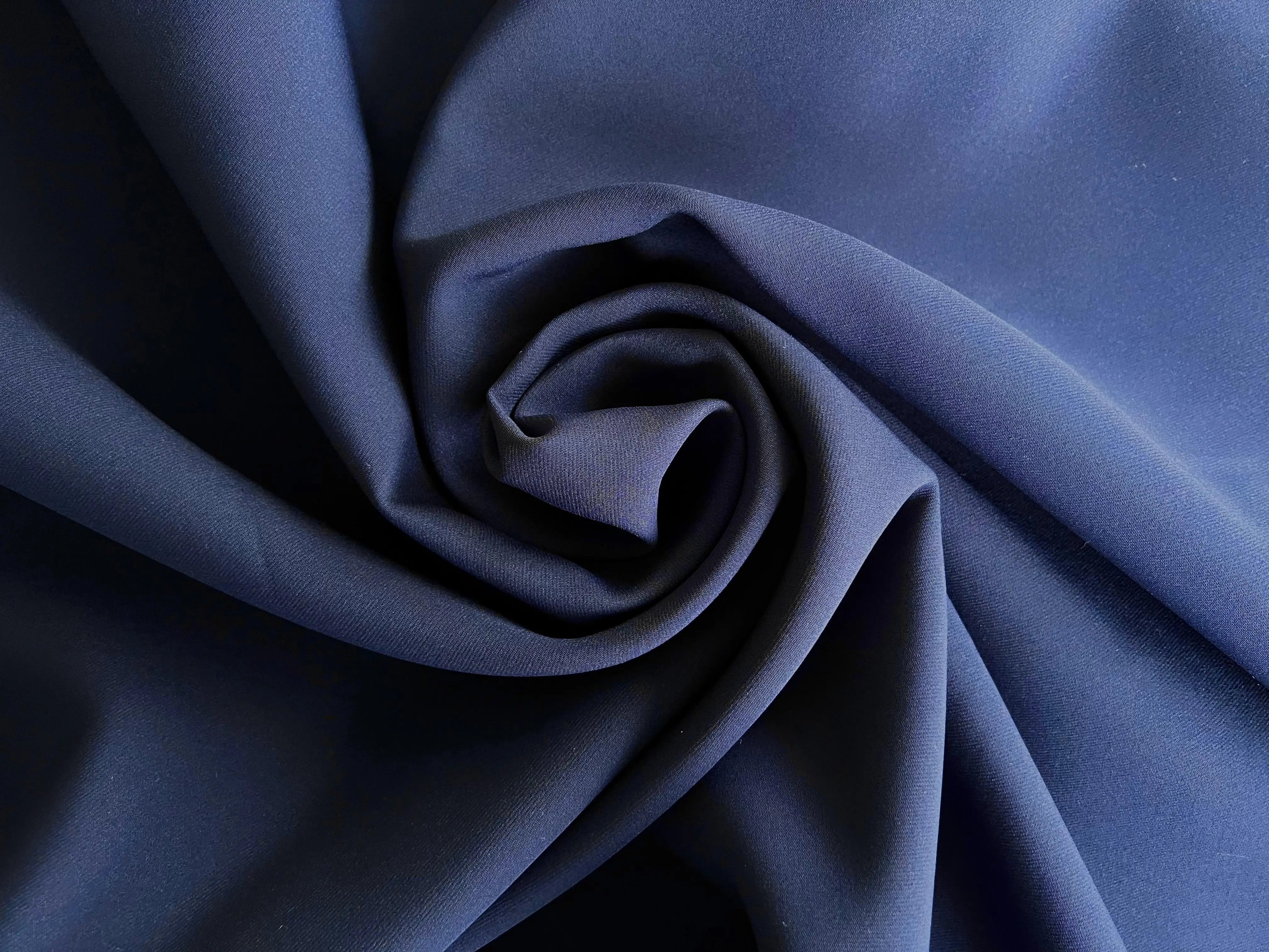 TOILE POLYESTER MARINE LOURDE STRIÉE QUALITÉ JAPON - My Little Coupon - tissu - coudre