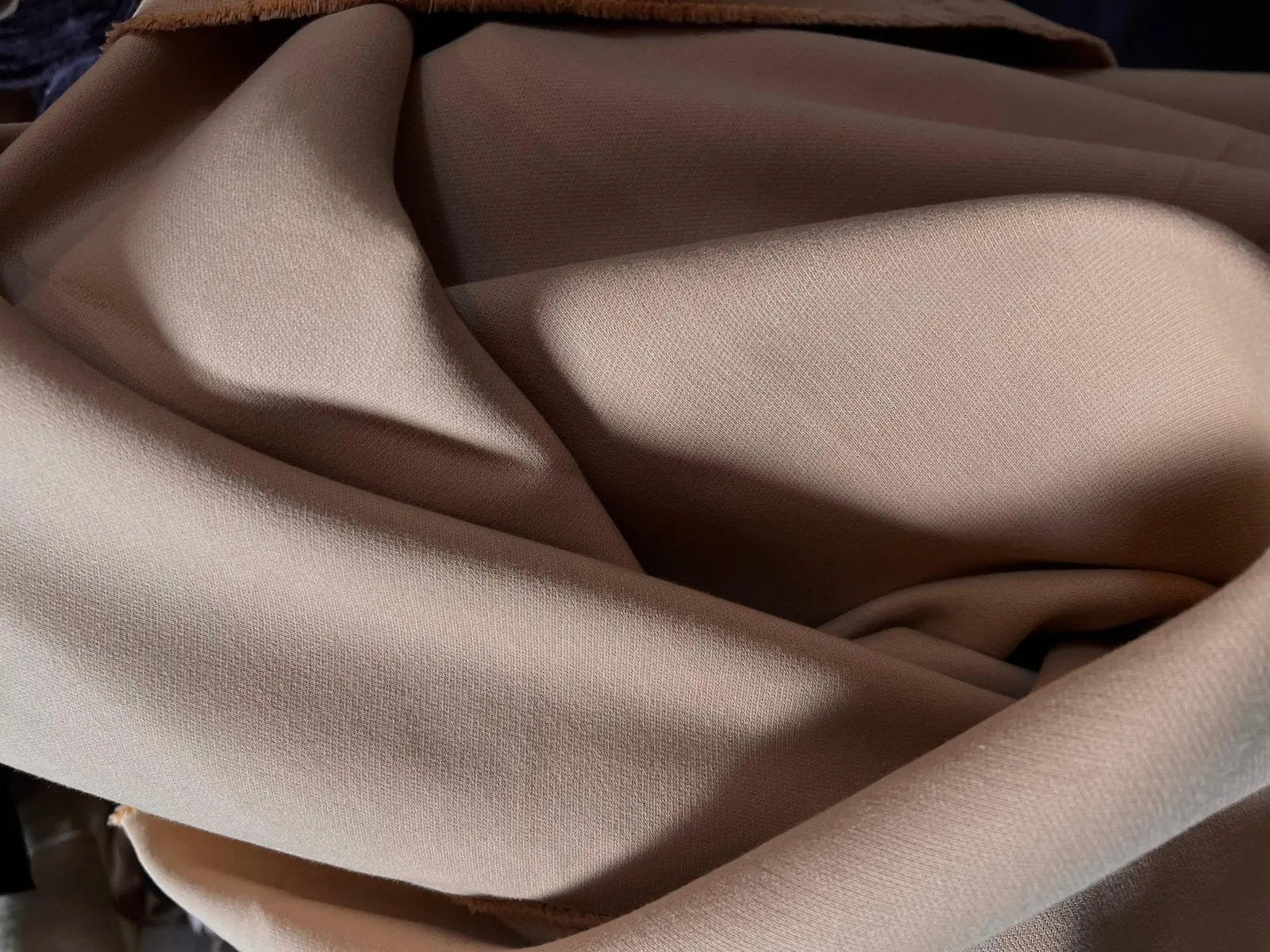 TWILL DE COTON LOURD COLORIS SABLE EXTENSIBLE - My Little Coupon - tissu - coudre