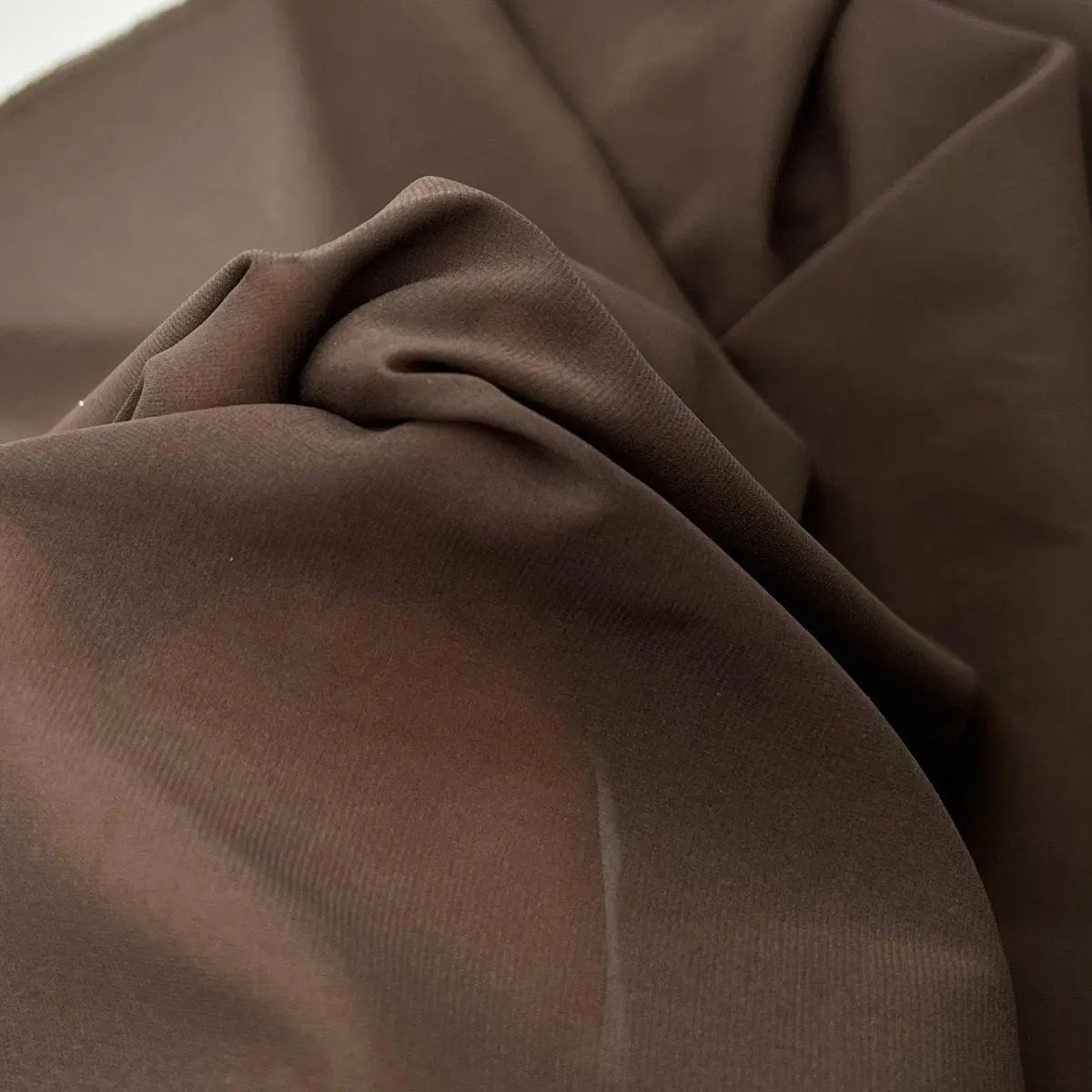 VOILE COULEUR CAFÉ - coupon de 3 mètres - My Little Coupon - tissu - coudre