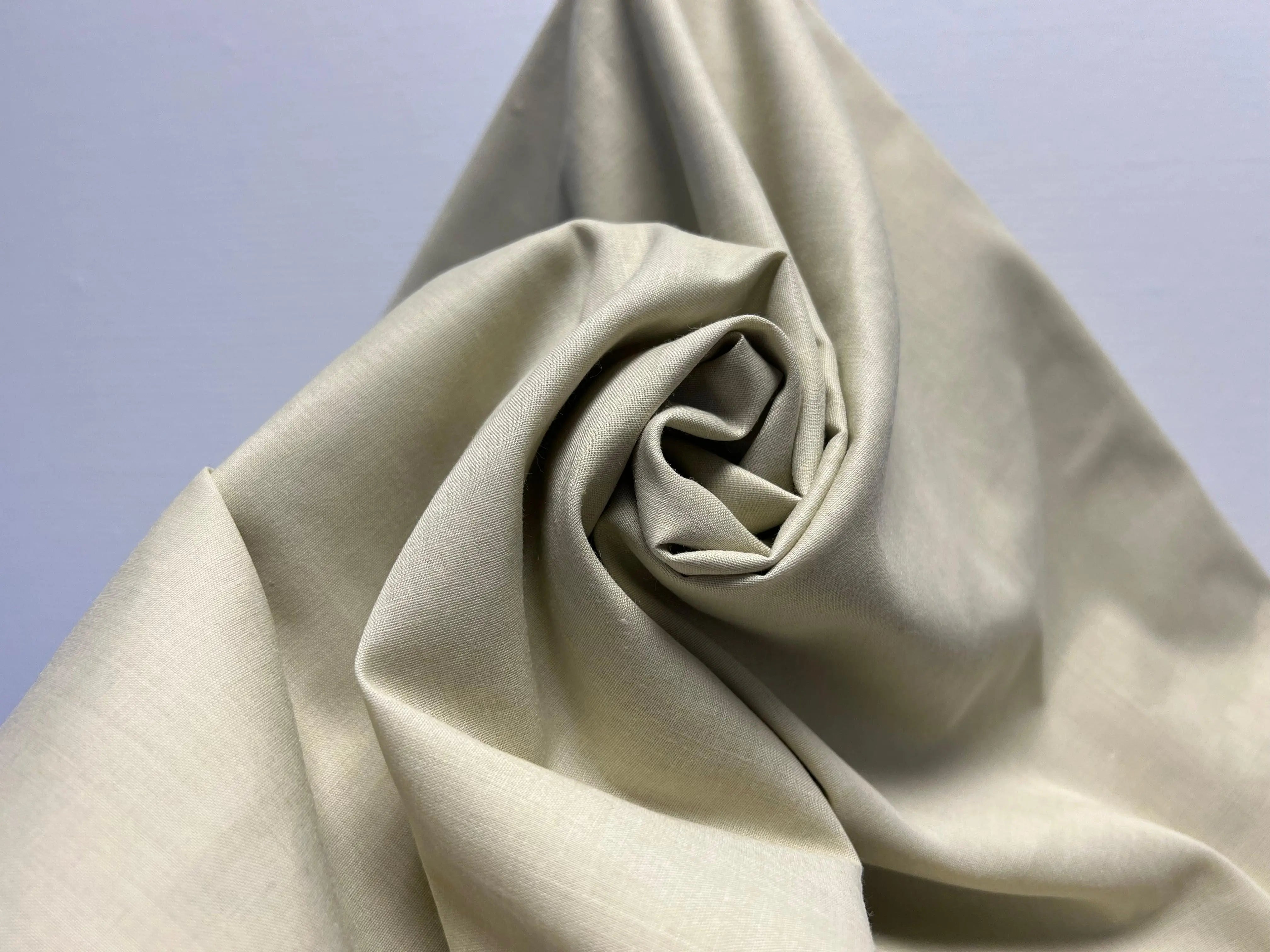 VOILE DE COTON BEIGE TAUPE - My Little Coupon - tissu - coudre