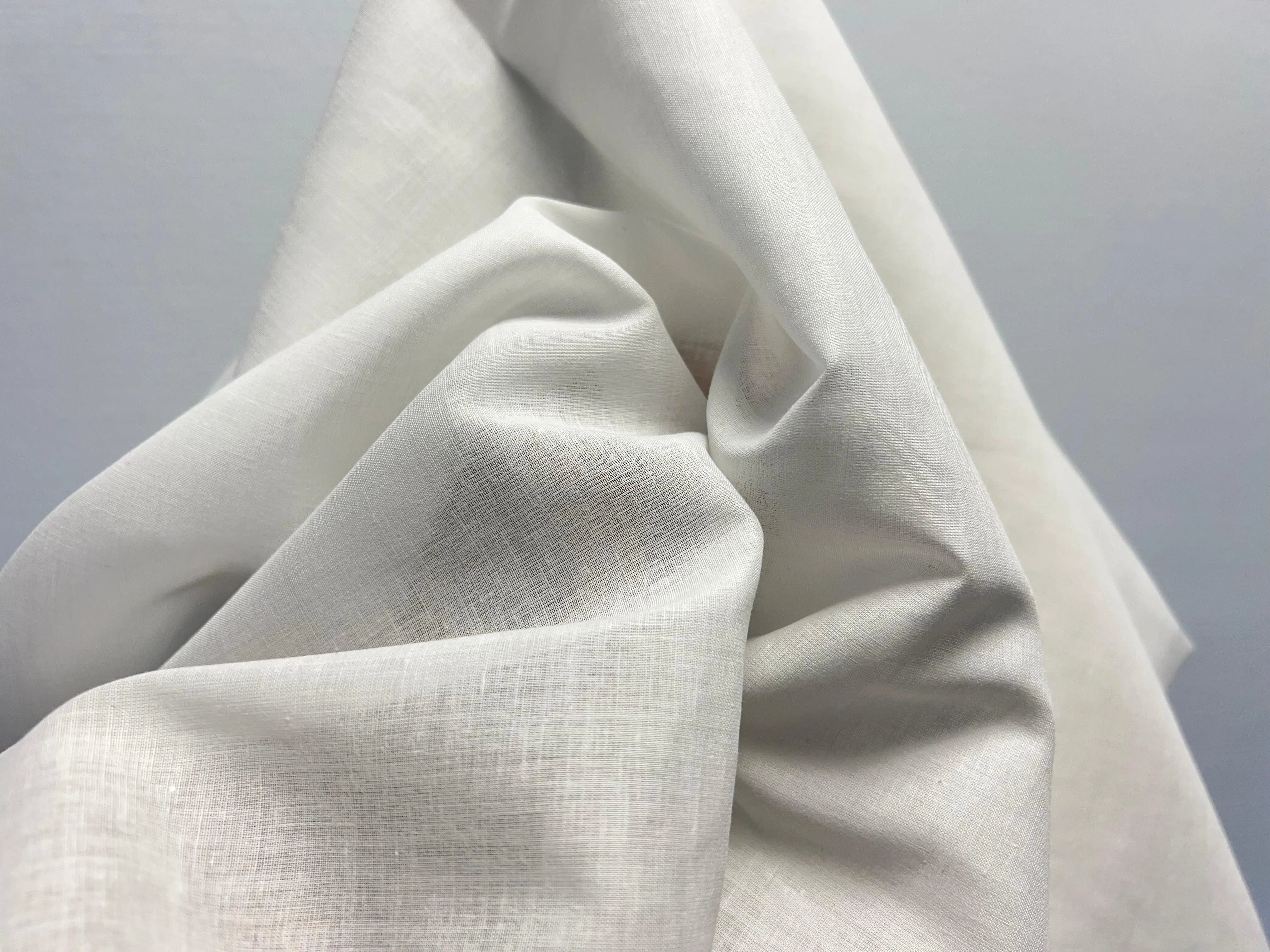 VOILE DE COTON BLANC OPTIQUE - My Little Coupon - tissu - coudre