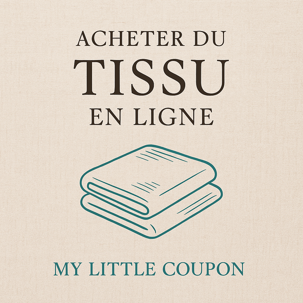 Acheter du tissu en ligne chez My Little Coupon