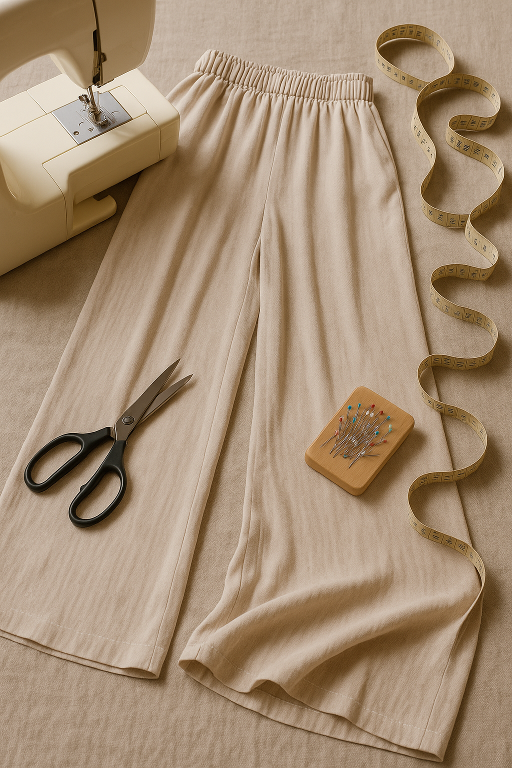 Quel tissu choisir pour coudre un pantalon fluide ? Nos conseils et sélection de matières