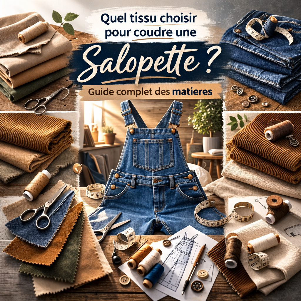 salopette tissu couture qualité - My Little Coupon