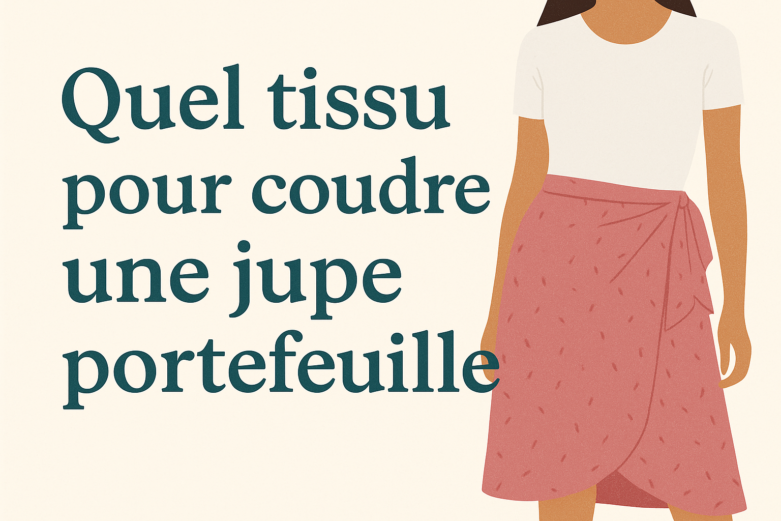 Tissu Jupe Portefeuille - My Little Coupon