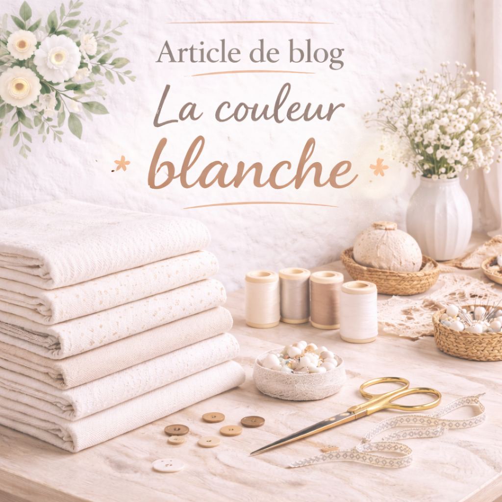 article de blog sur la couleur blanche couture - My Little Coupon