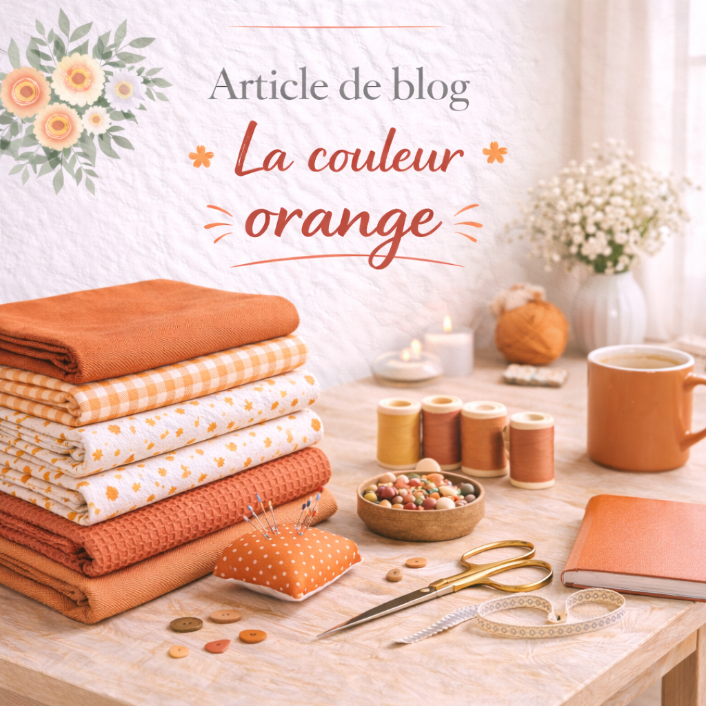 article de blog sur la couleur orange - My Little Coupon